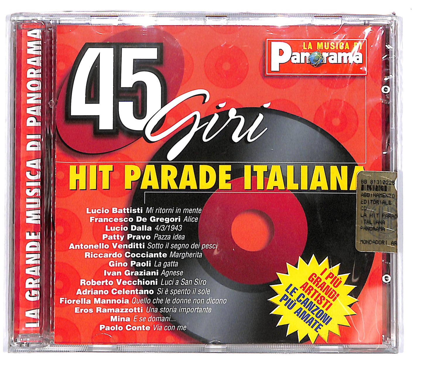 EBOND Various - 45 Giri Hit Parade Italiana Vol.1 EDITORIALE CD CD101649