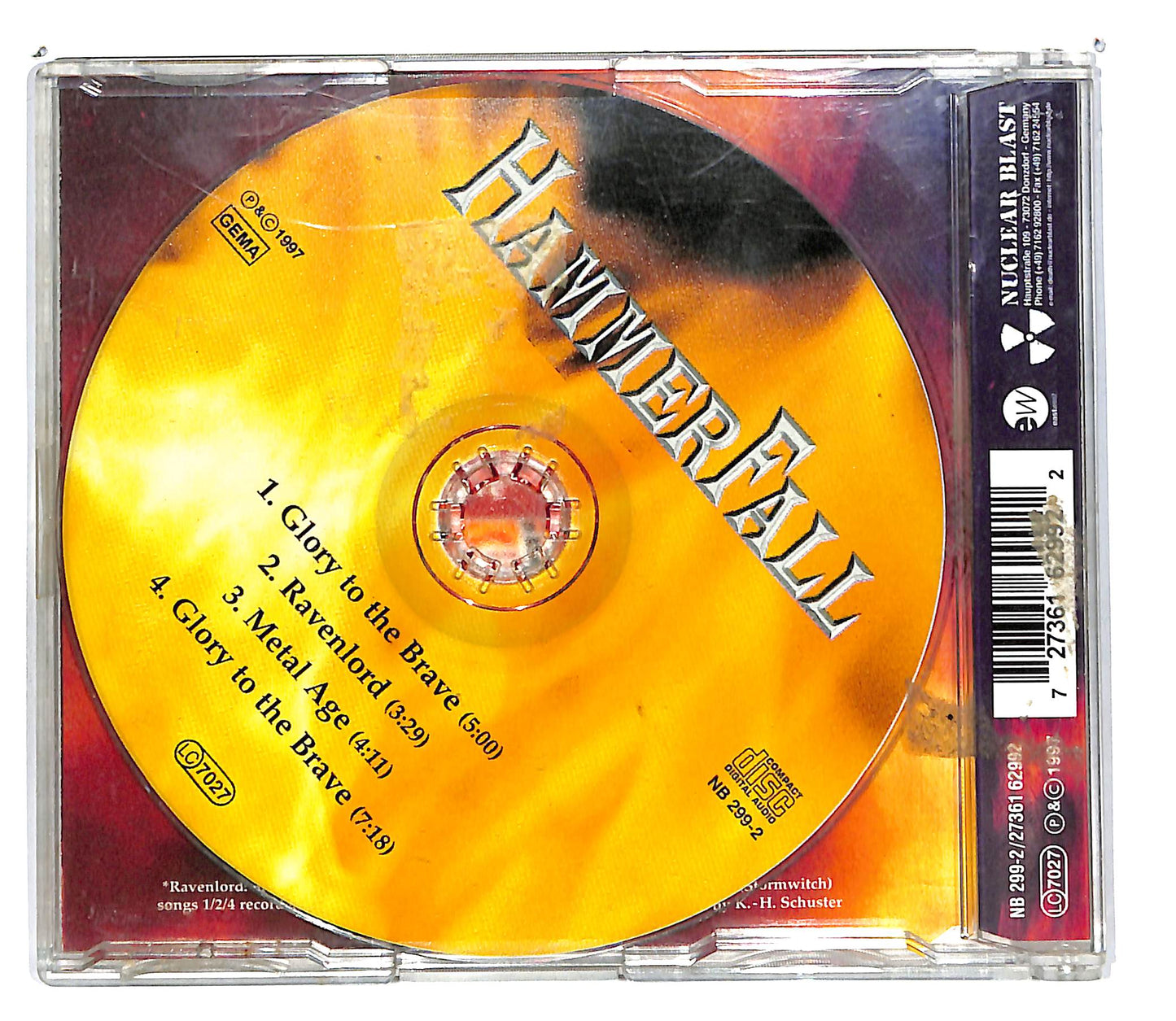 EBOND HammerFall - Glory To The Brave CD CD101815