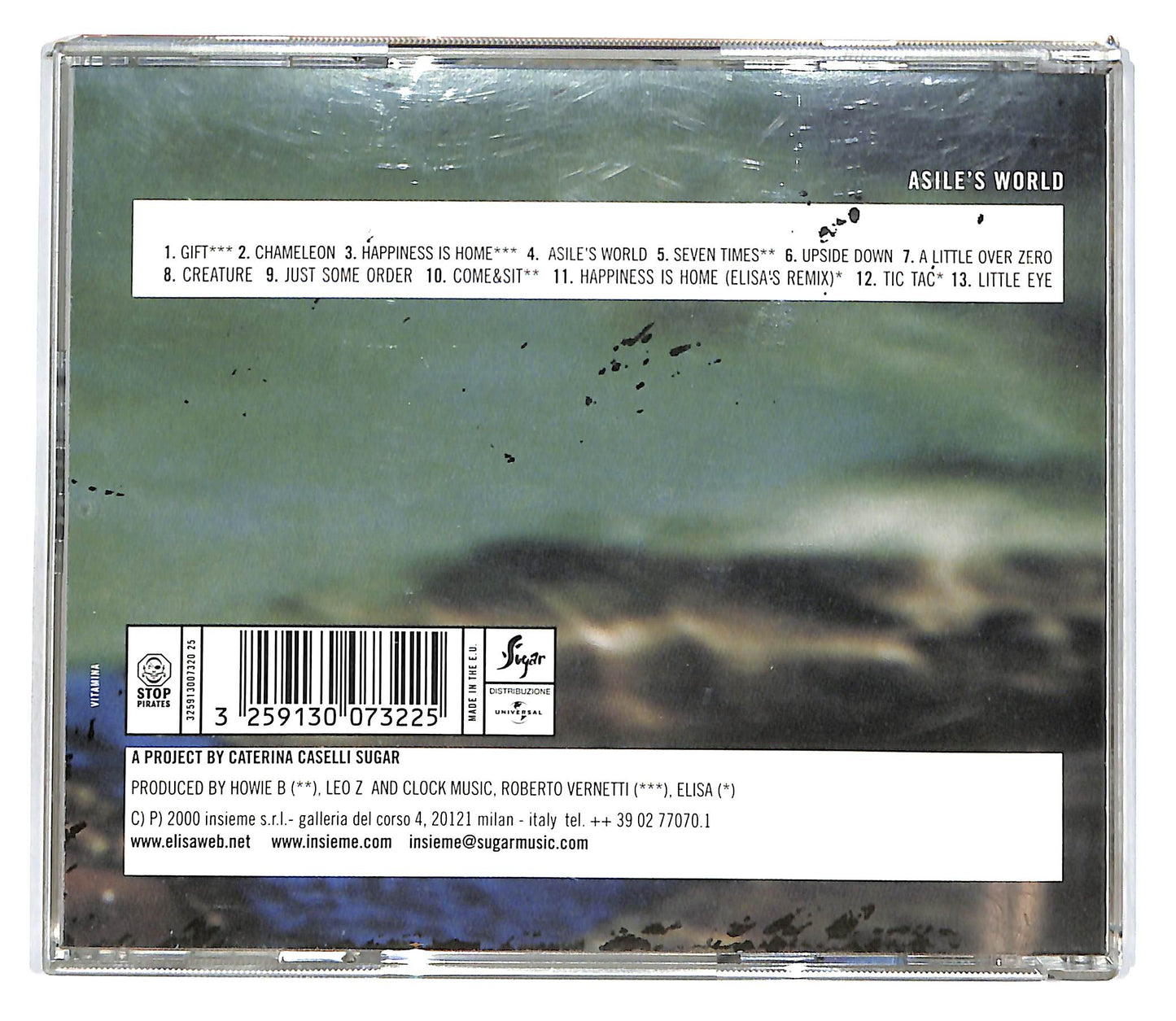 EBOND Elisa - Asile's World CD CD101817