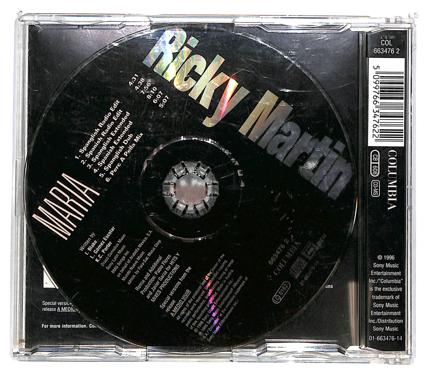 EBOND Ricky Martin - Maria (Remixes) CD CD101843