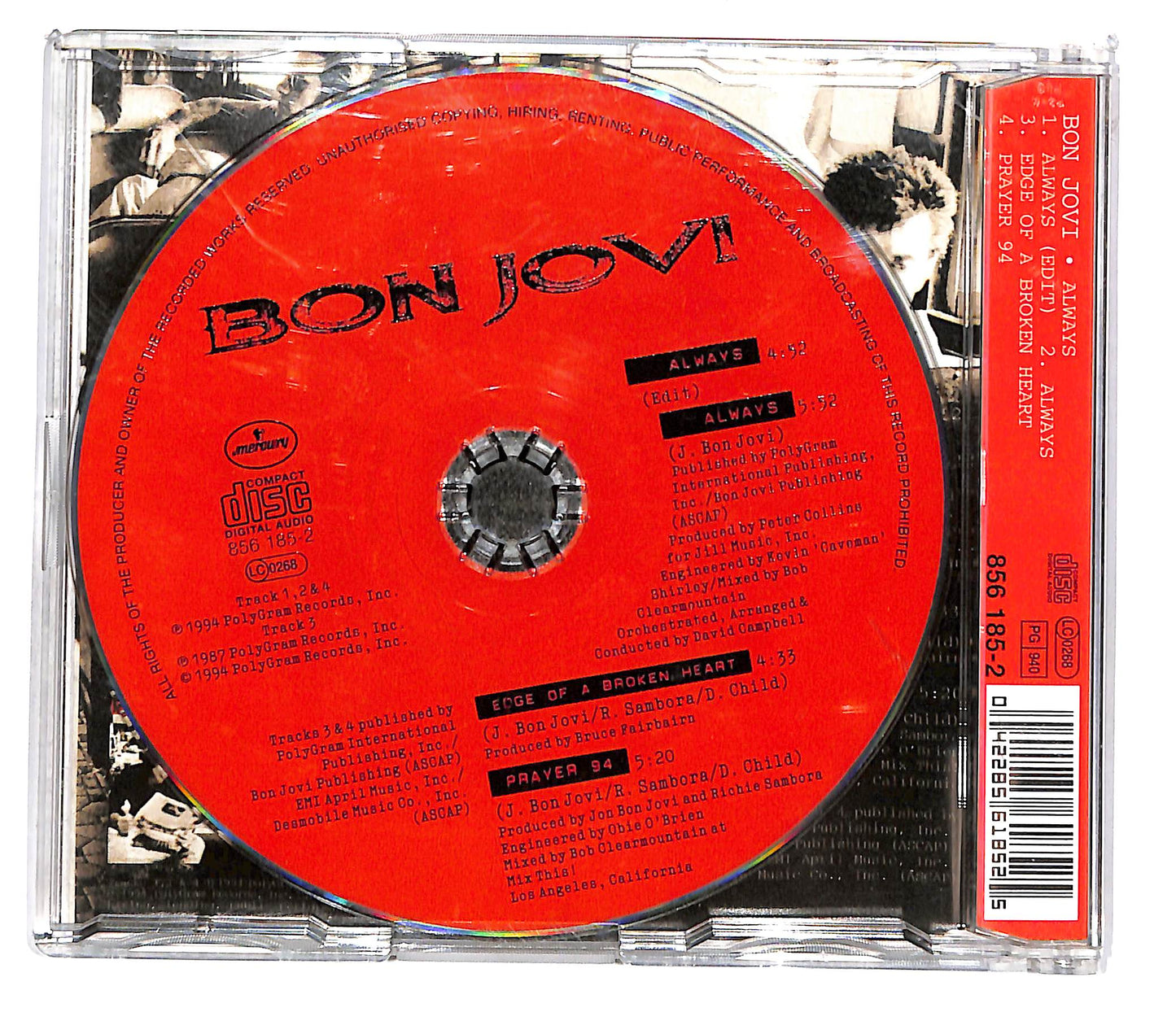 EBOND Bon Jovi - Always CD CD101844