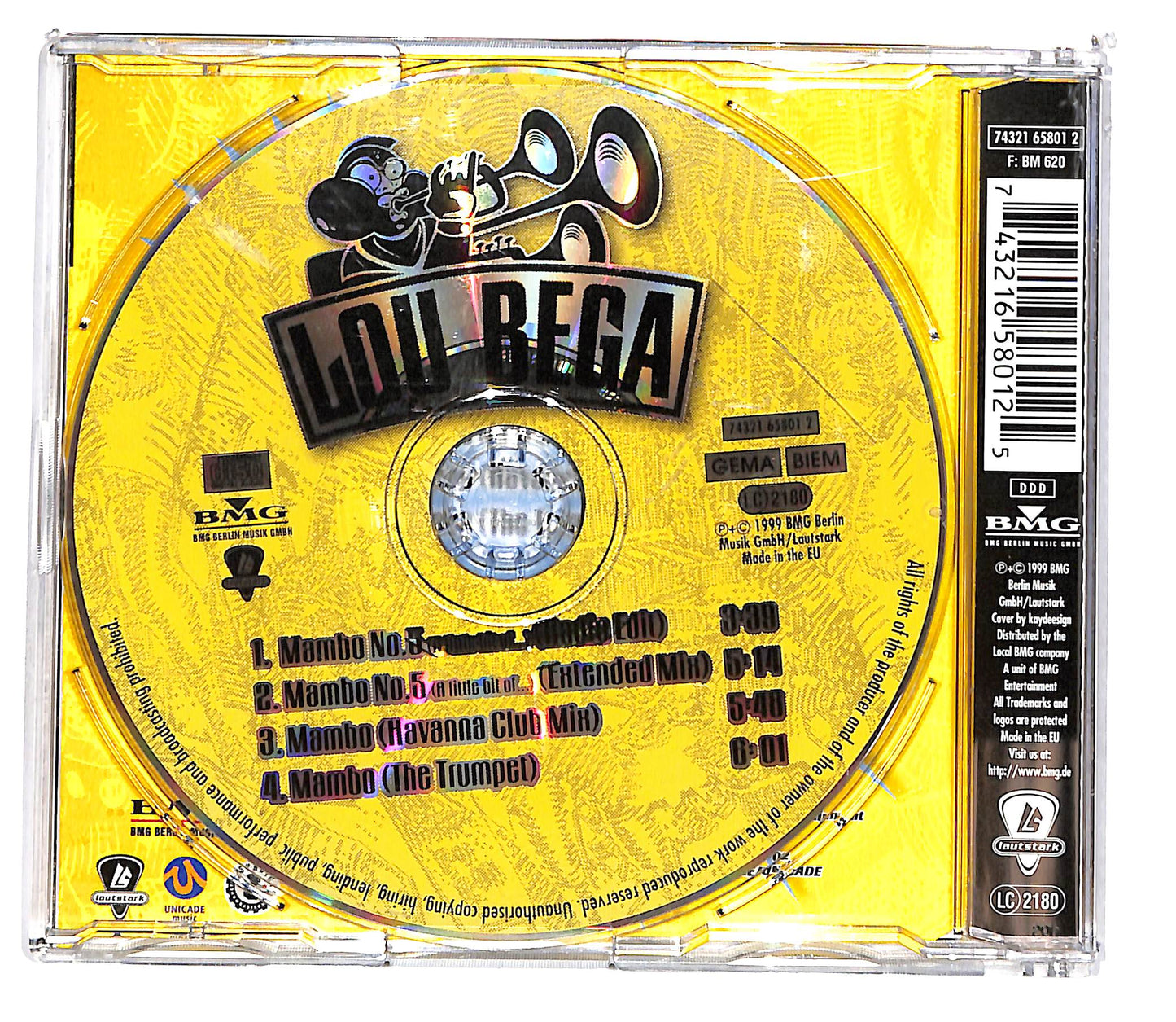 EBOND Lou Bega - Mambo No.5 (A Little Bit Of ...) CD CD101847