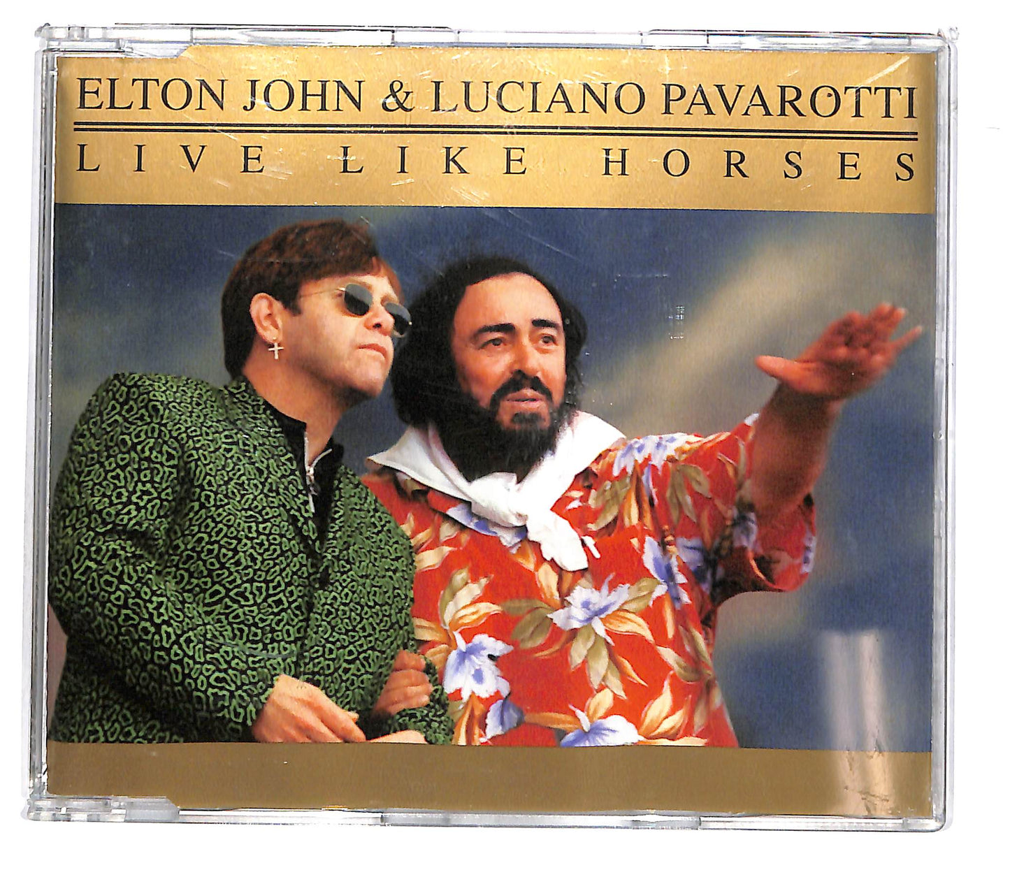 EBOND Elton John e Luciano Pavarotti - Live Like Horses CD CD101848