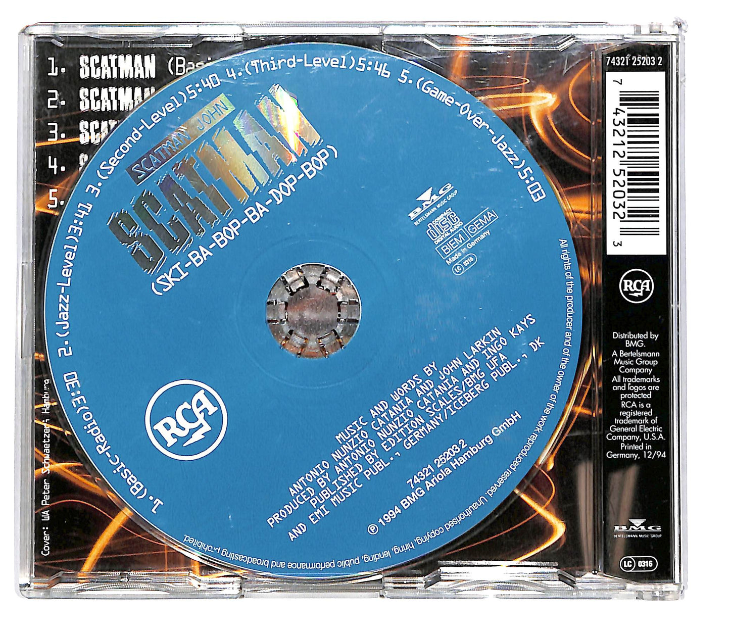 EBOND Scatman John - Scatman (Ski-Ba-Bop-Ba-Dop-Bop) CD CD101857