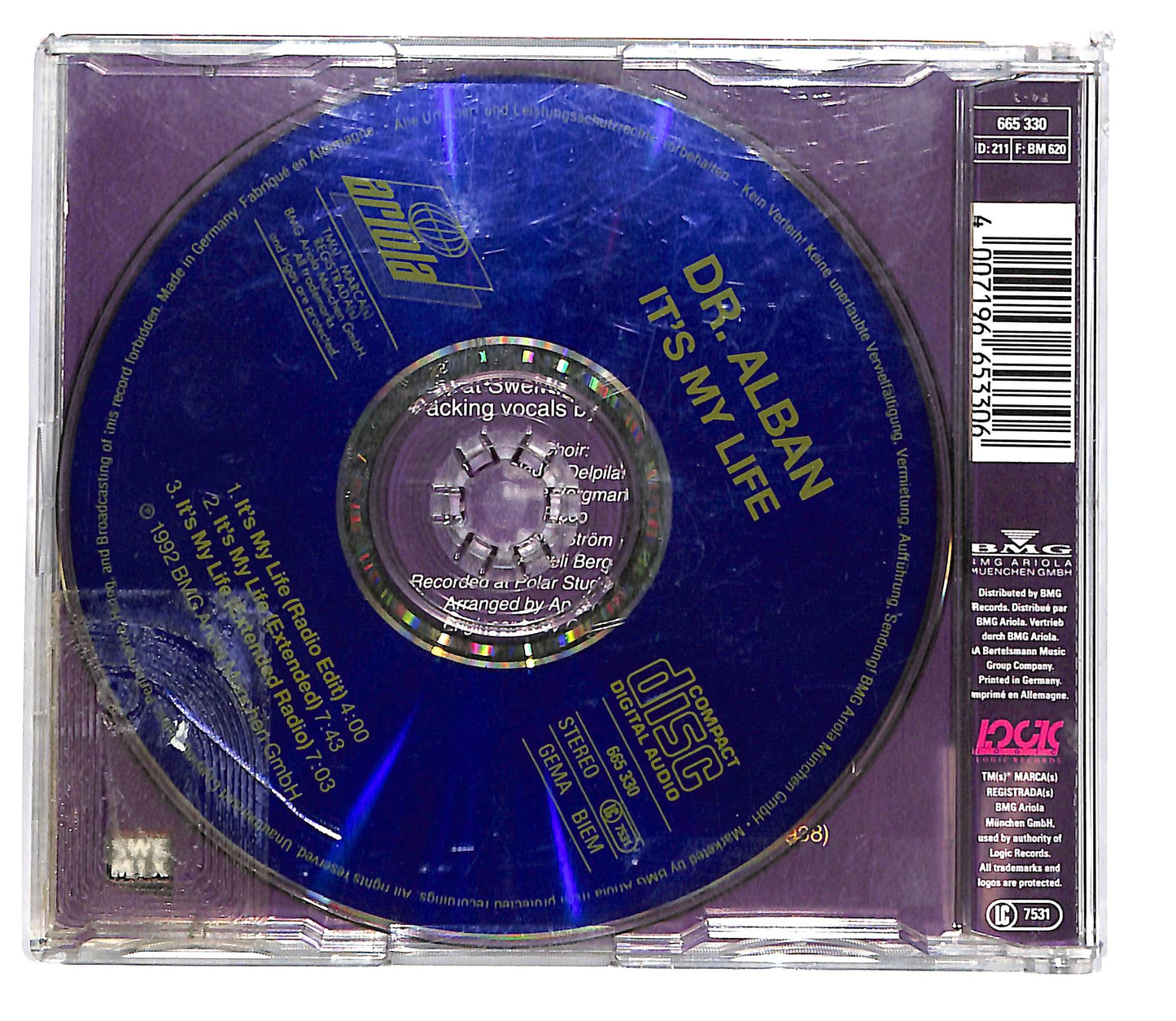 EBOND Dr. Alban - It's My Life CD CD101860