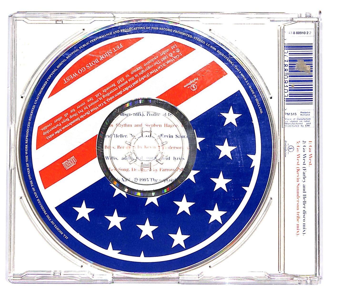 EBOND Pet Shop Boys - Go West CD CD101865