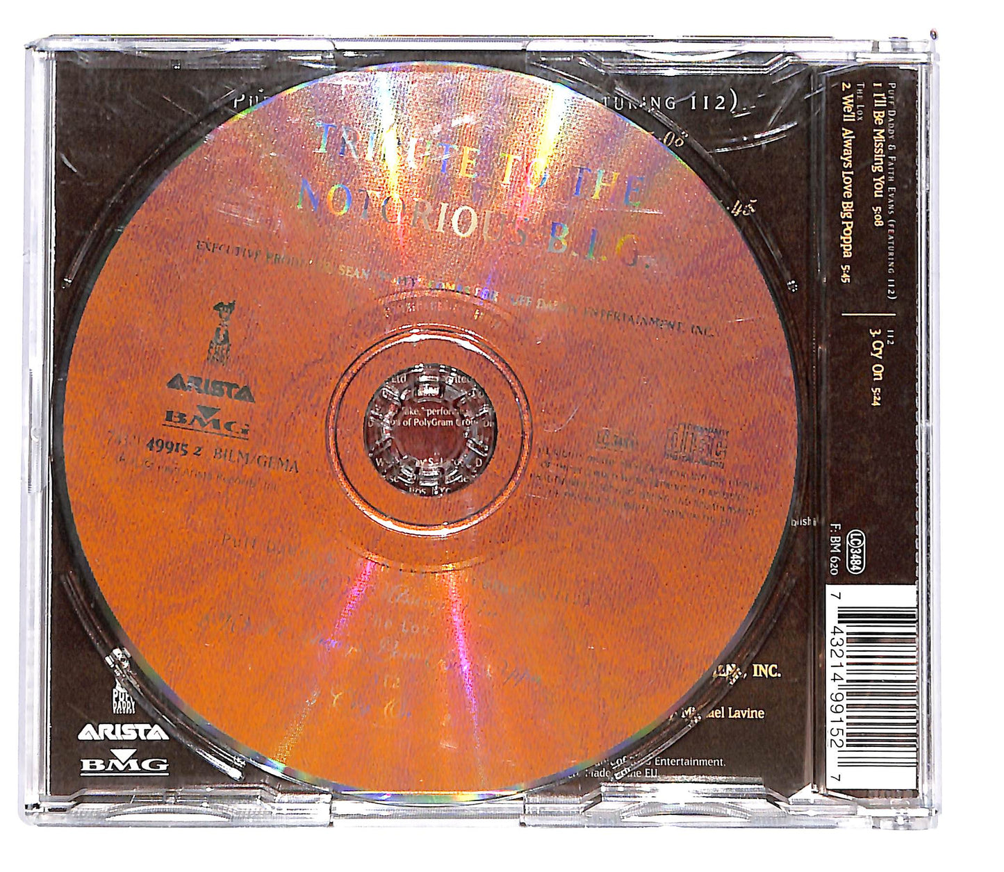 EBOND Puff Daddy - Tribute To The Notorious B.I.G. CD CD101869