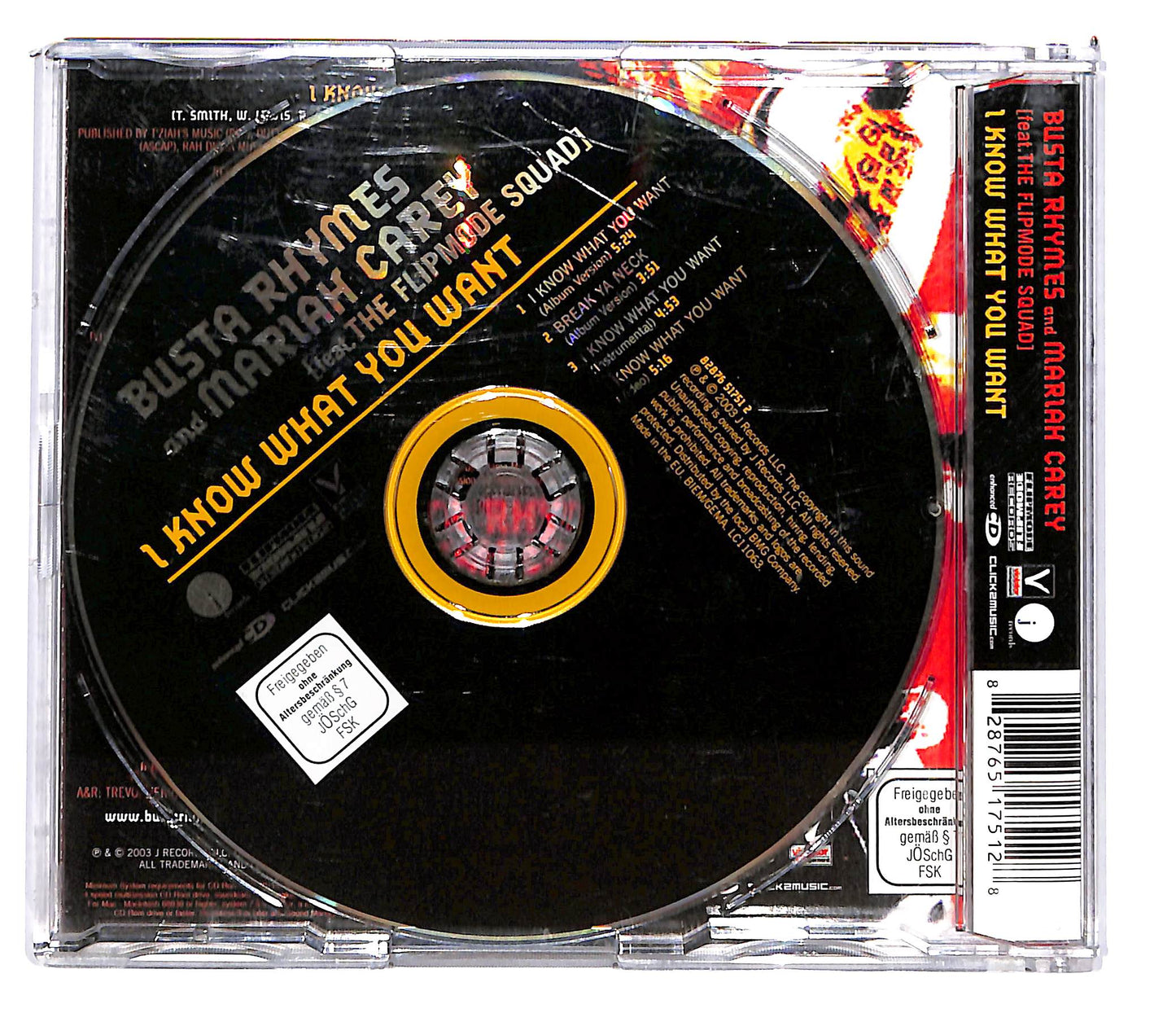 EBOND Busta Rhymes And Mariah Carey - I Know What You Want CD CD101873