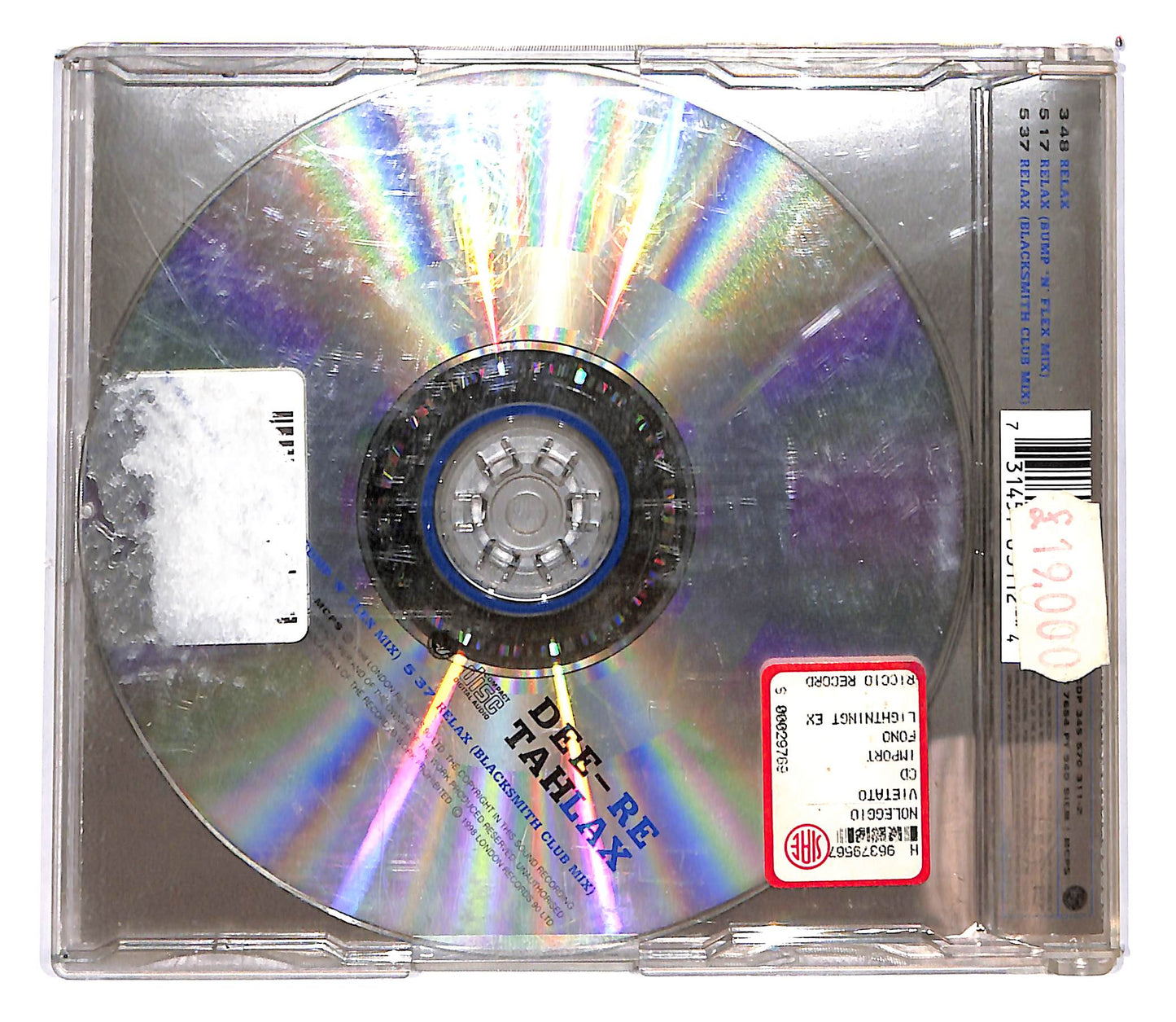 EBOND Deetah - Relax CD CD102005