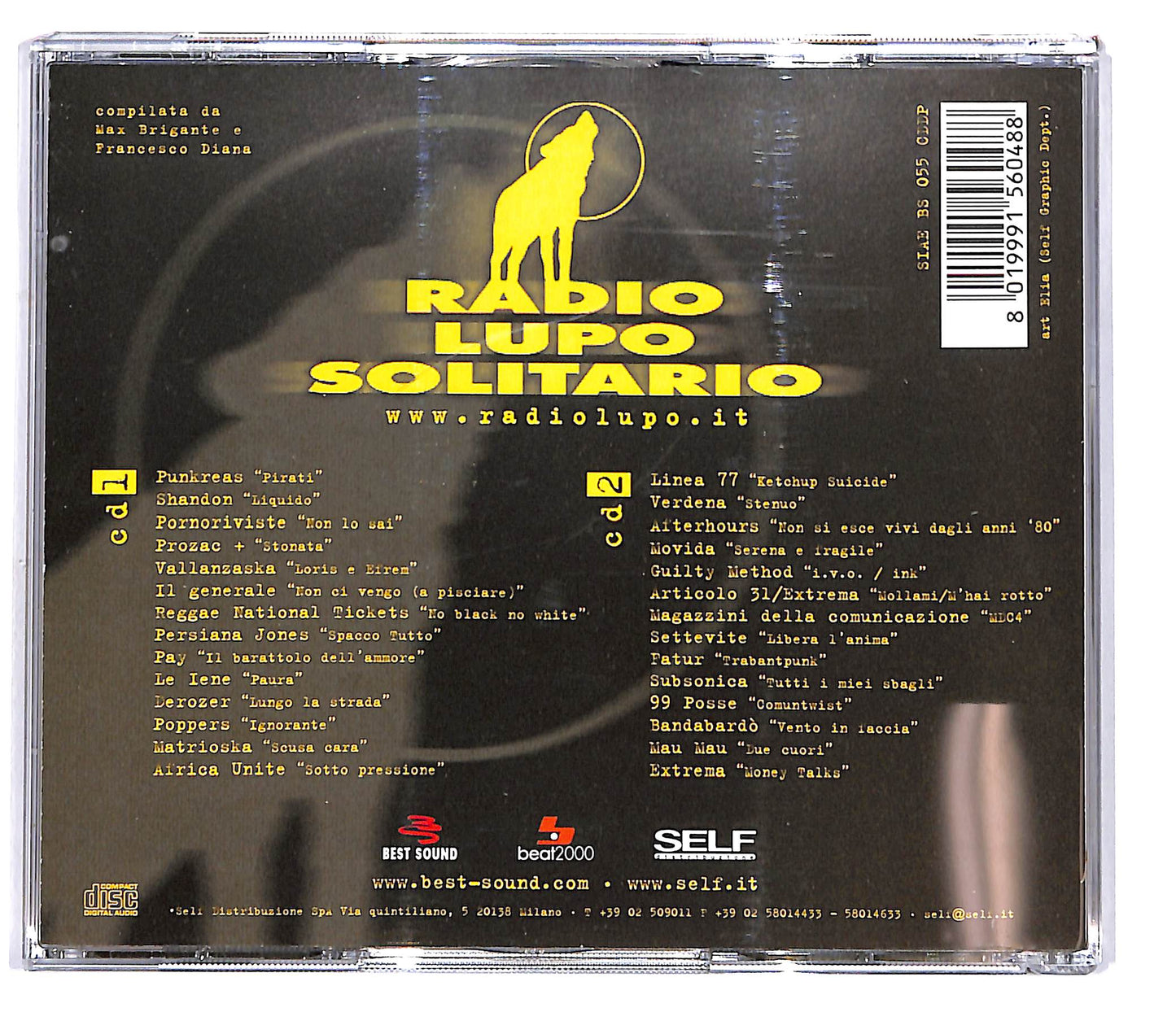 EBOND Various - Radio Lupo Solitario La Compilation Alternativa CD CD102046