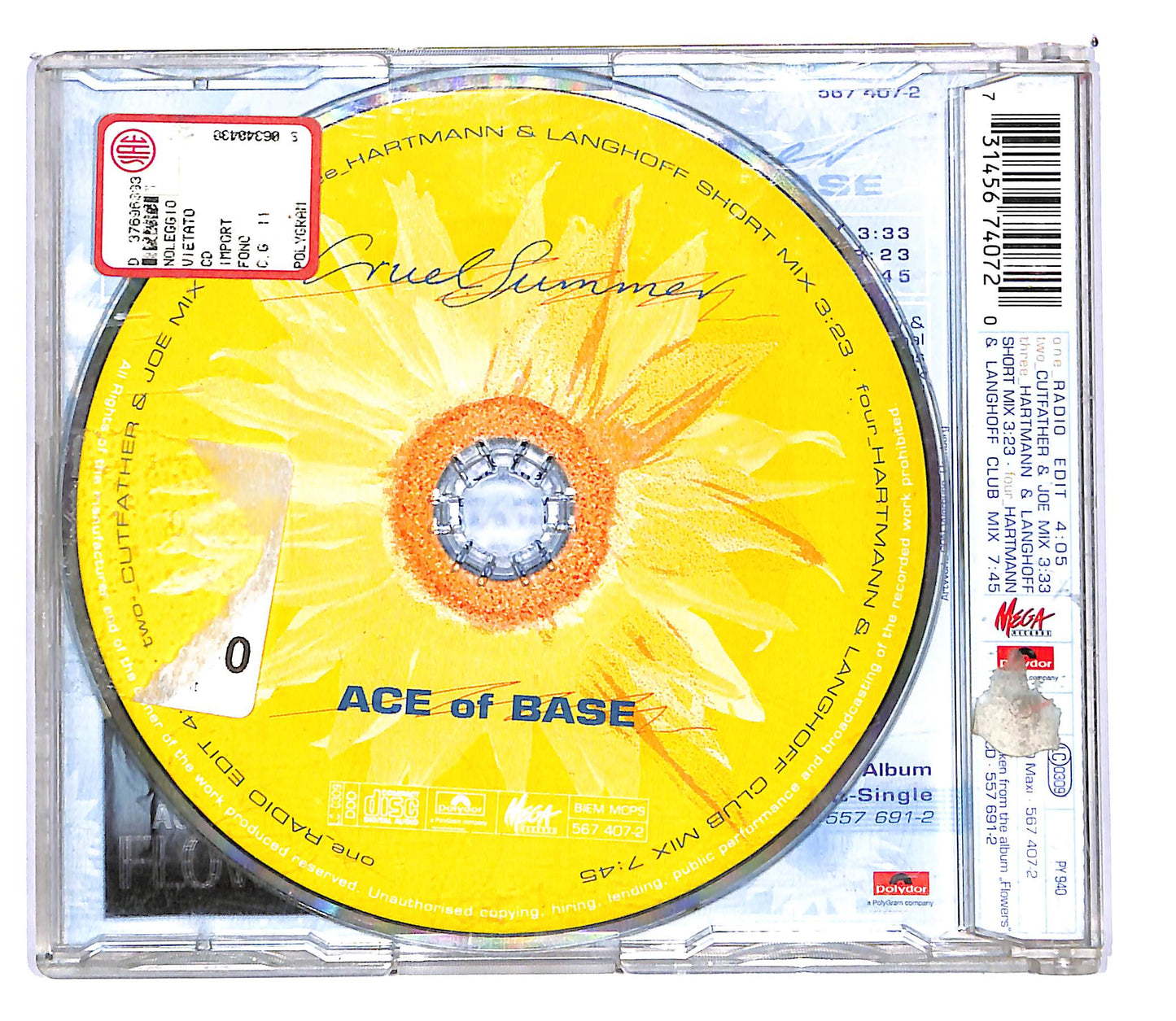 EBOND Ace Of Base - Cruel Summer CD CD102110