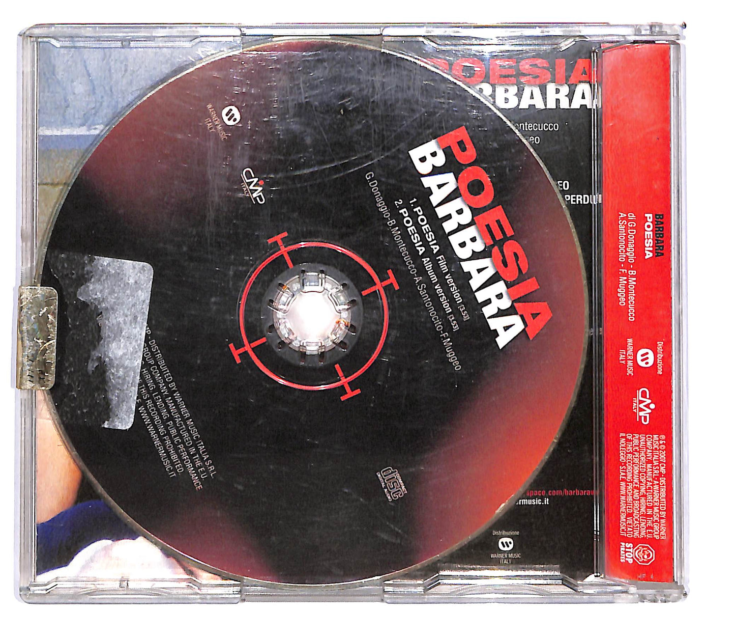 EBOND Barbara - Poesia - Soundtrack Milano Palermo Il Ritorno CD CD102127