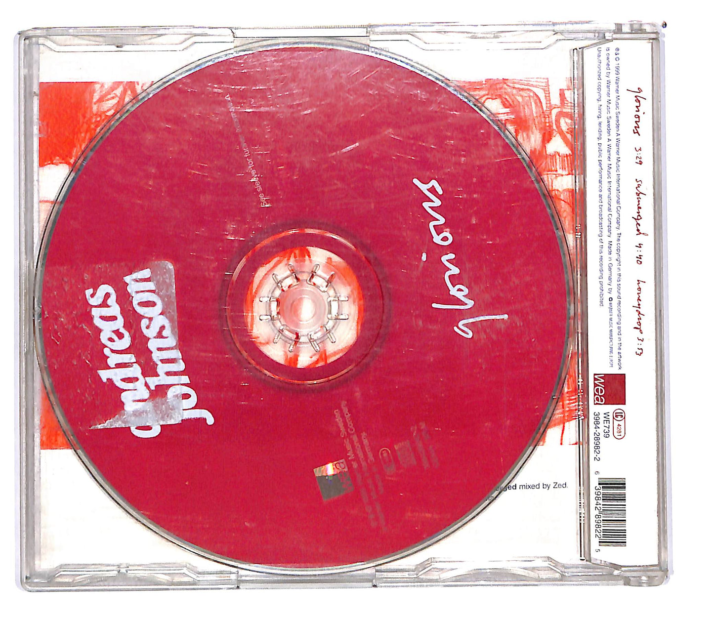 EBOND Andreas Johnson - Glorious CD CD102128