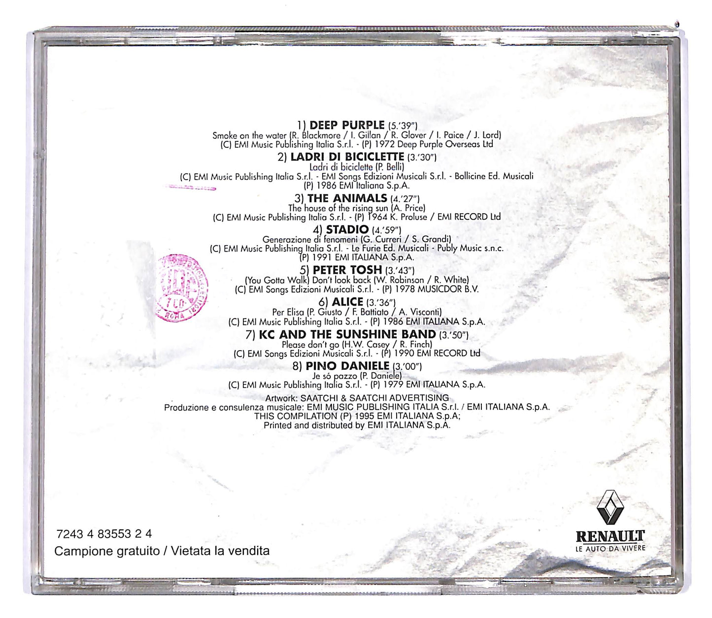 EBOND Various - Speciale Clio Radio Dimensione Suono CD CD102146