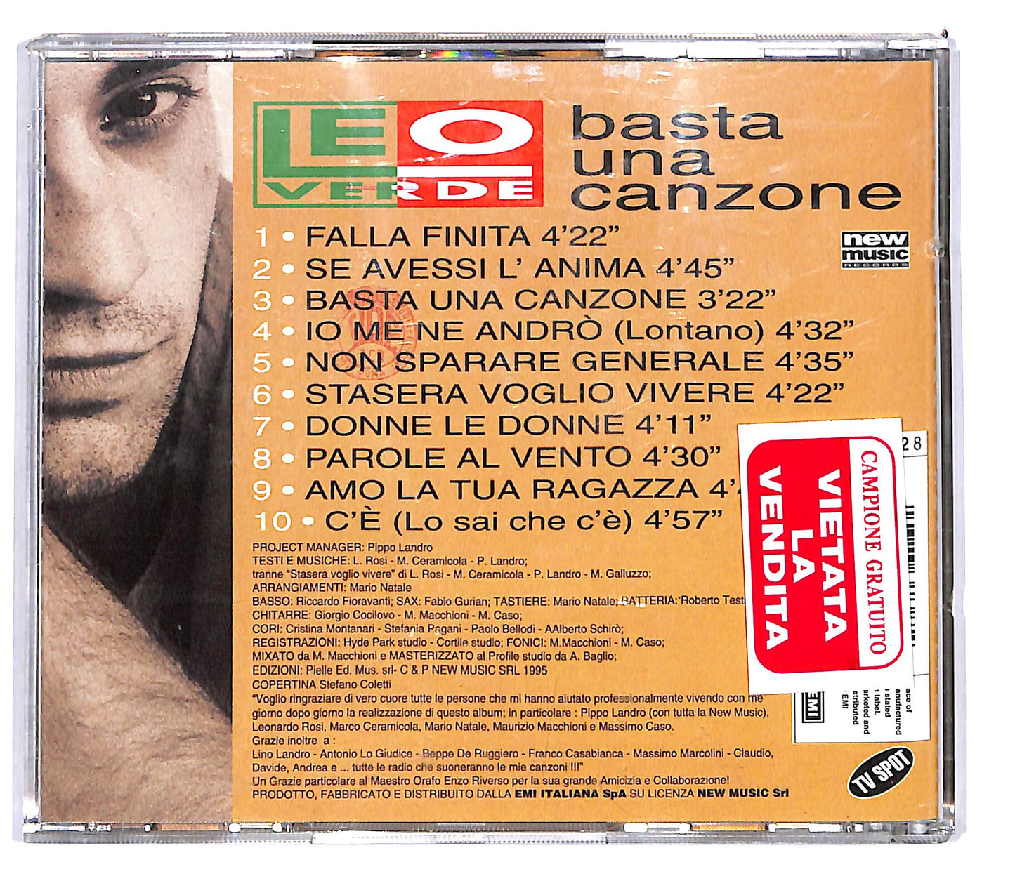 EBOND Leo Verde - Basta Una Canzone CD CD102203