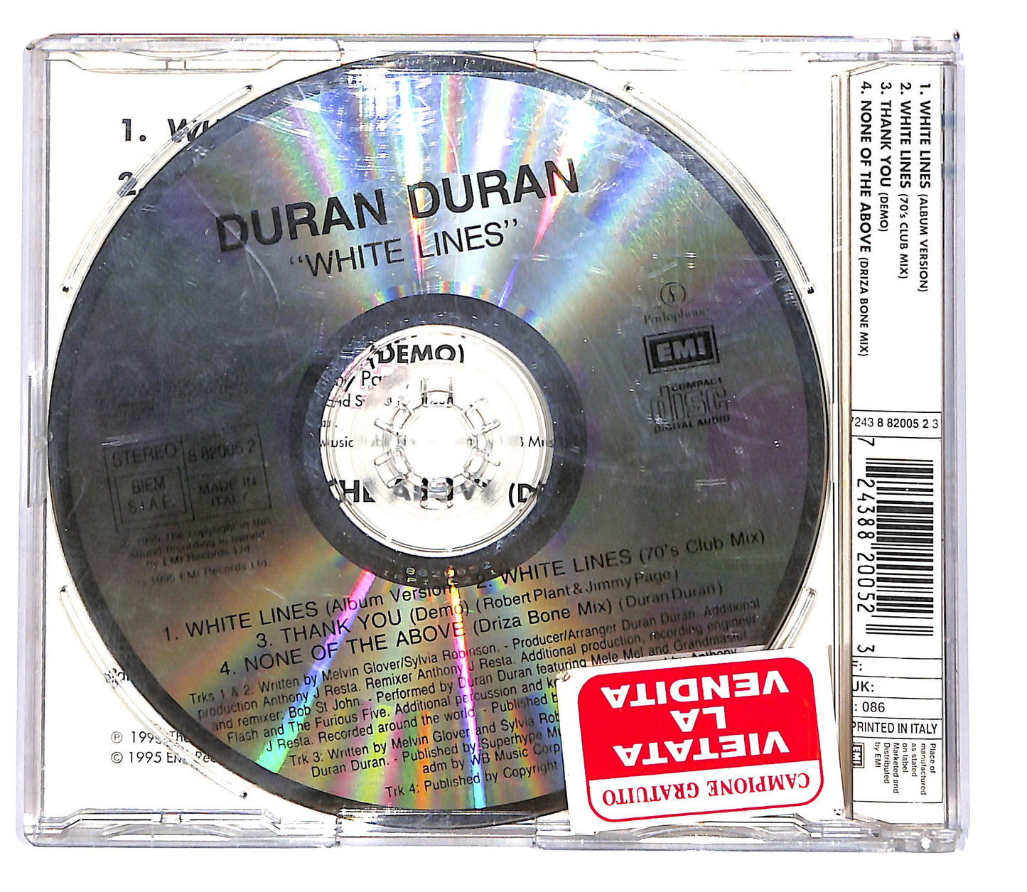 EBOND Duran Duran - White Lines CD CD102211