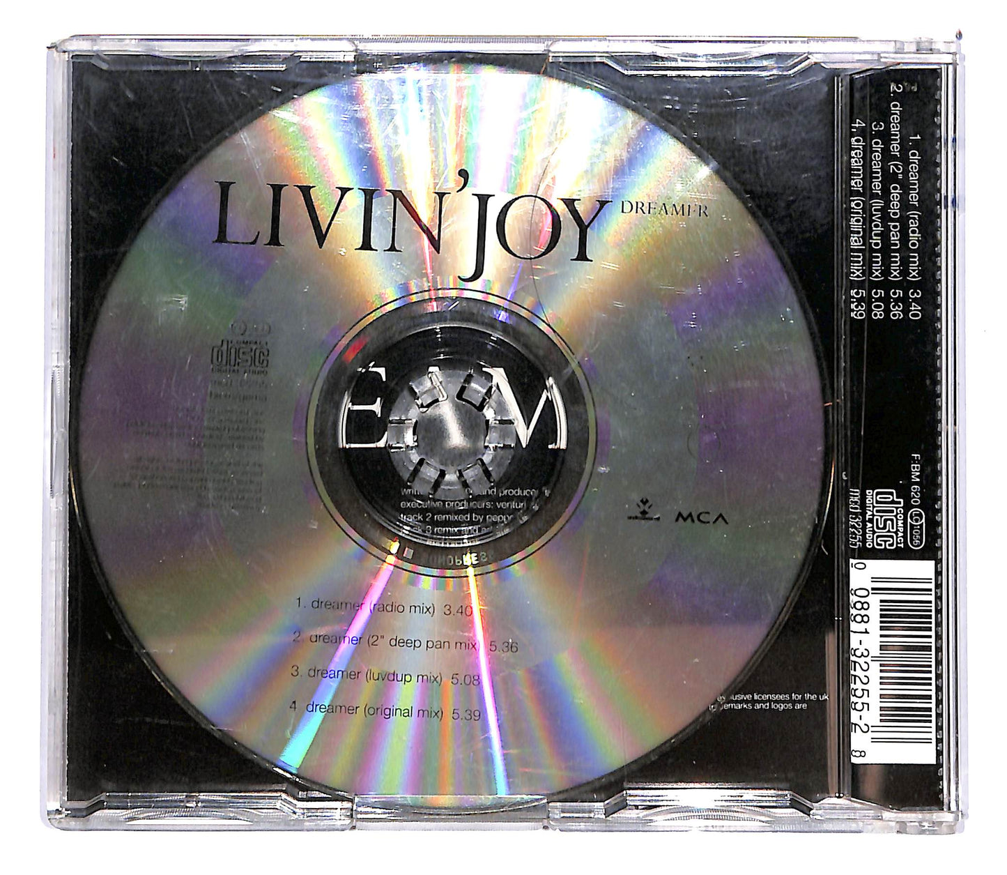 EBOND Livin' Joy - Dreamer CD CD102258