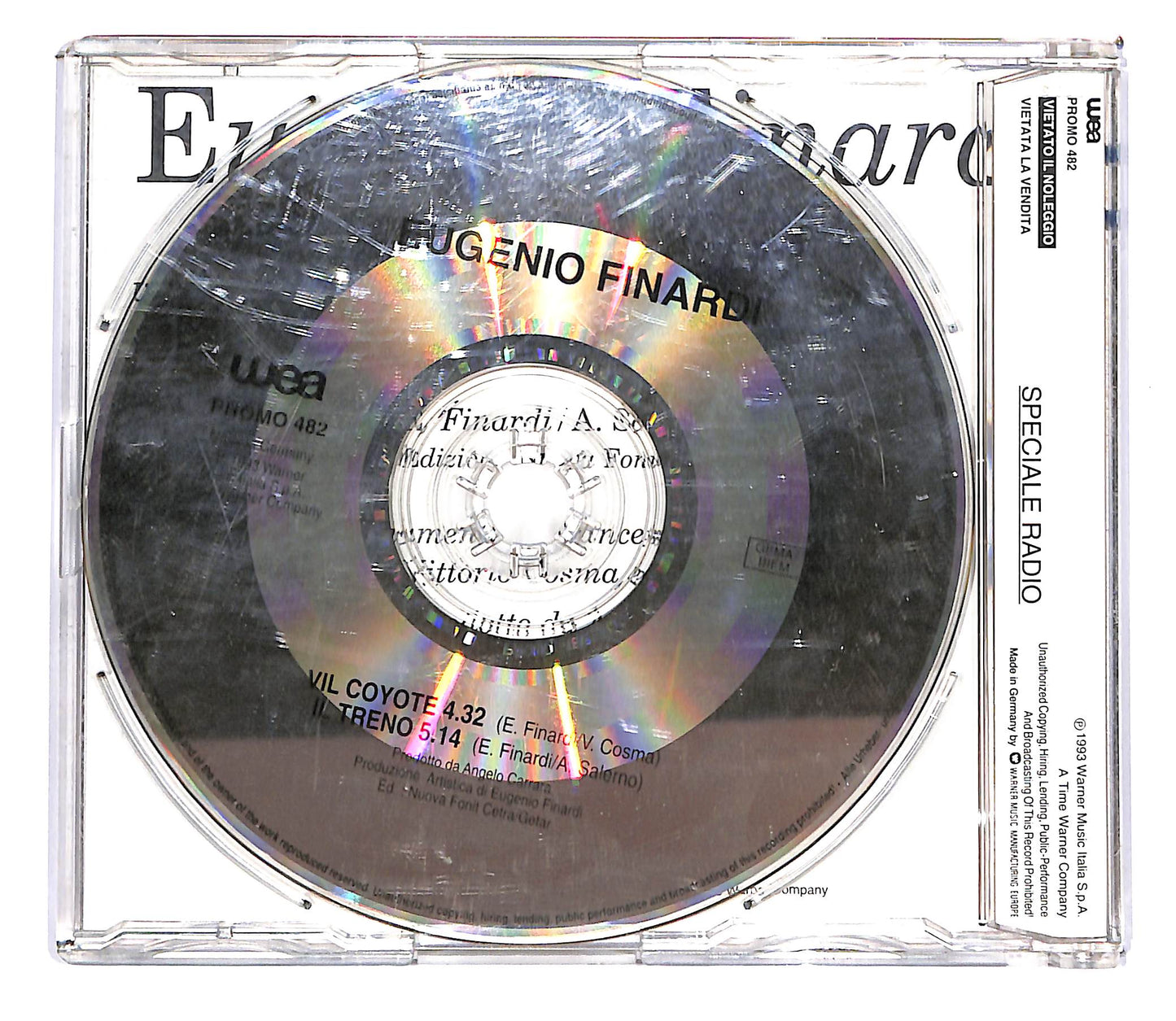 EBOND Eugenio Finardi - Vil Coyote - Il Treno CD CD102265