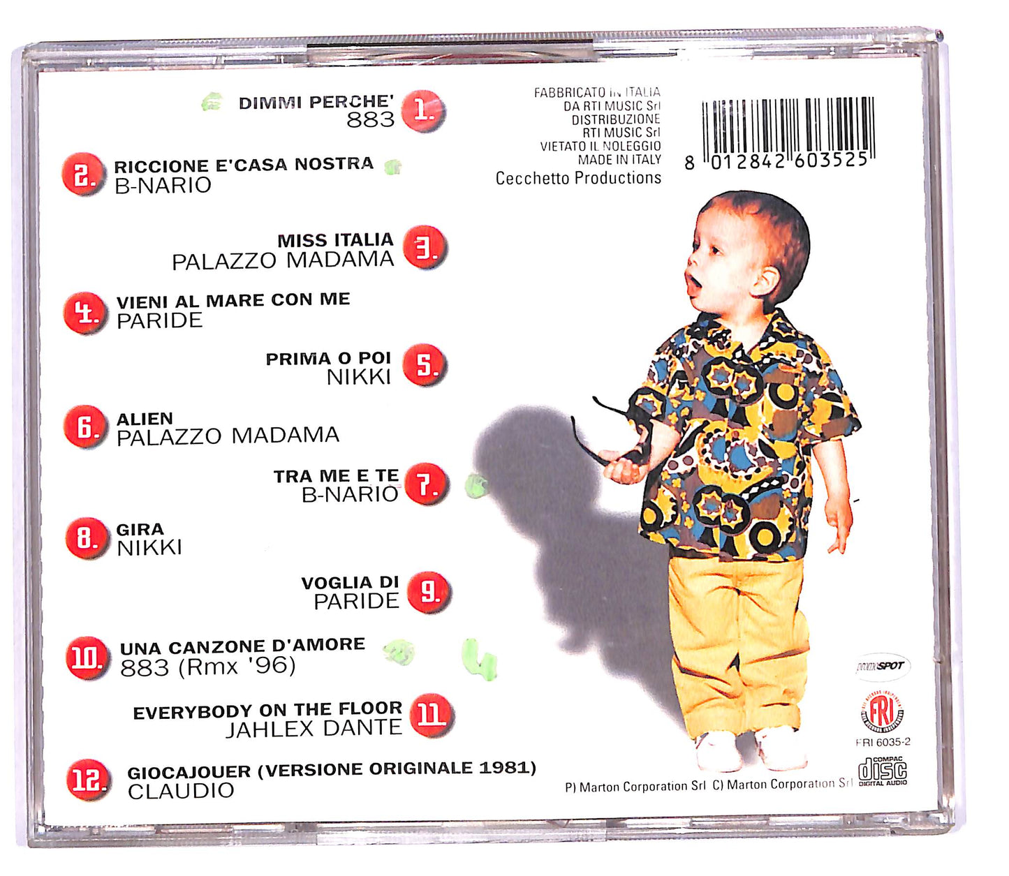 EBOND Various - Cecchetto Compilation CD CD102271