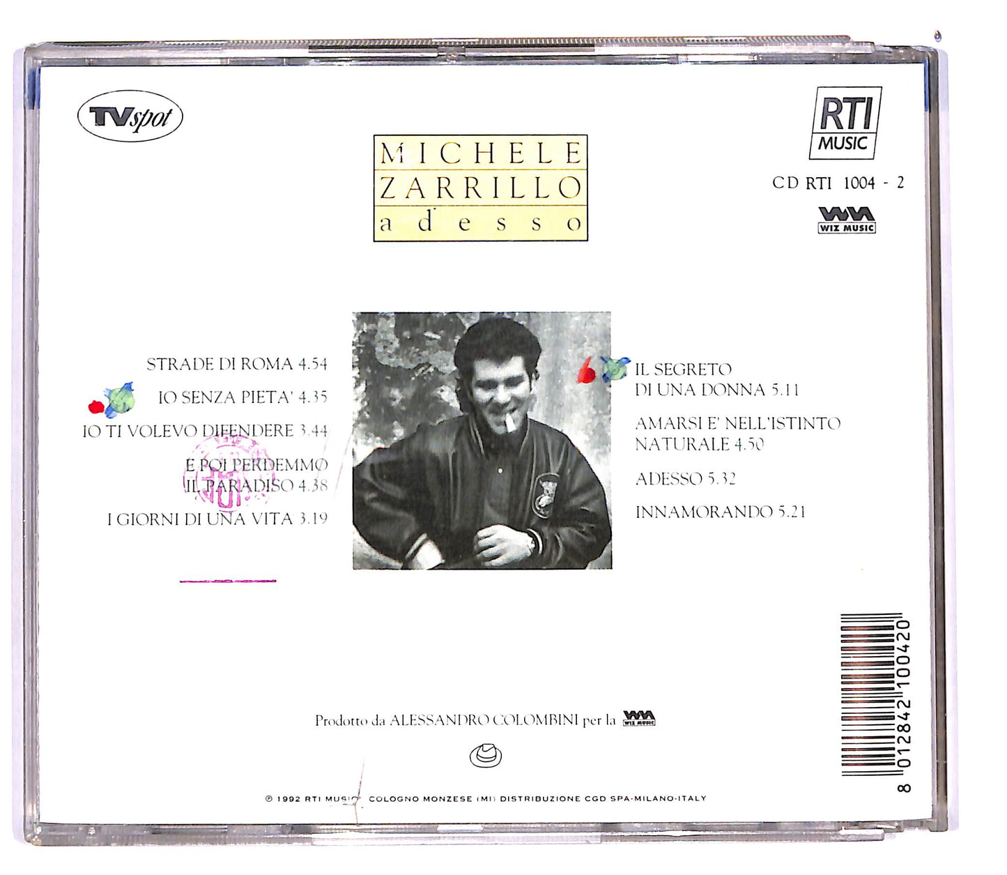 EBOND Michele Zarillo - Adesso CD CD102303
