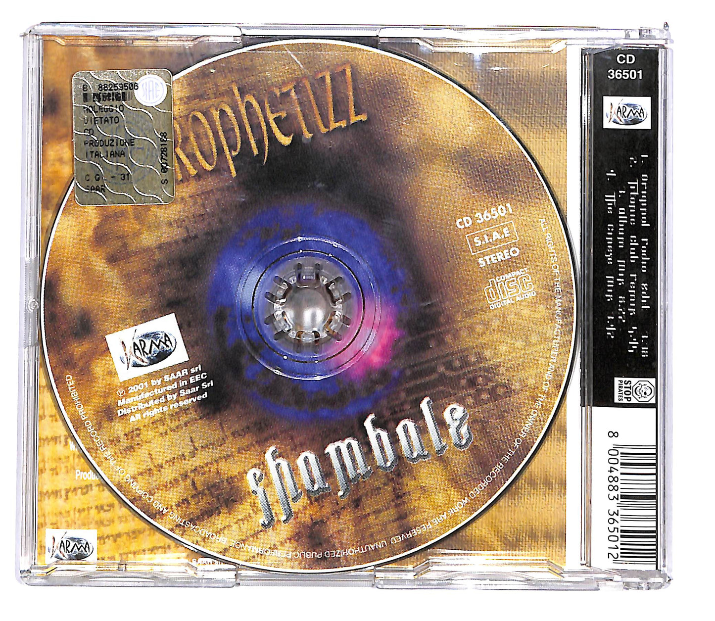 EBOND Prophetizz - Shambale CD CD102326