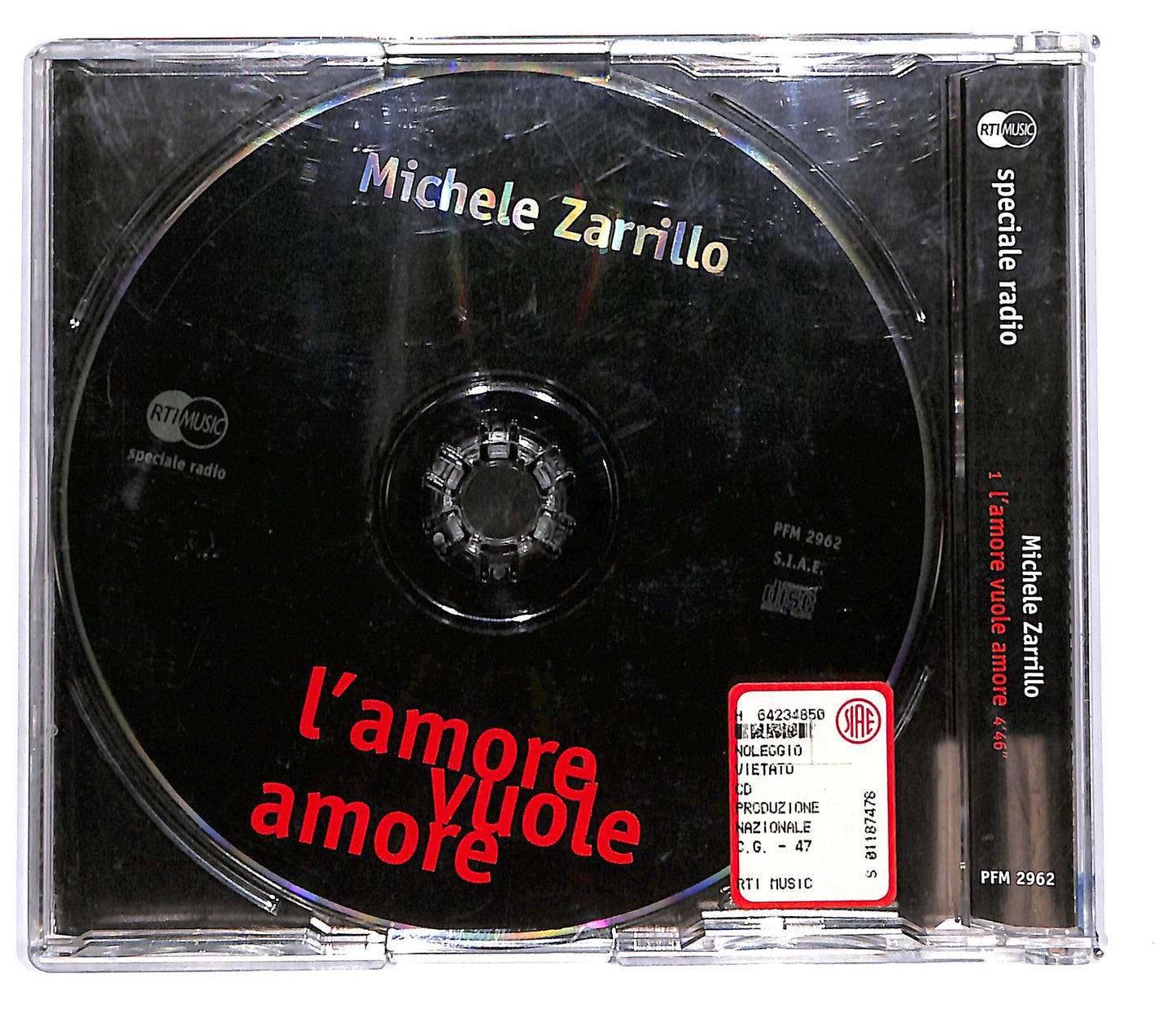 EBOND Michele Zarrillo - L'Amore Vuole Amore Speciale radio CD CD102332