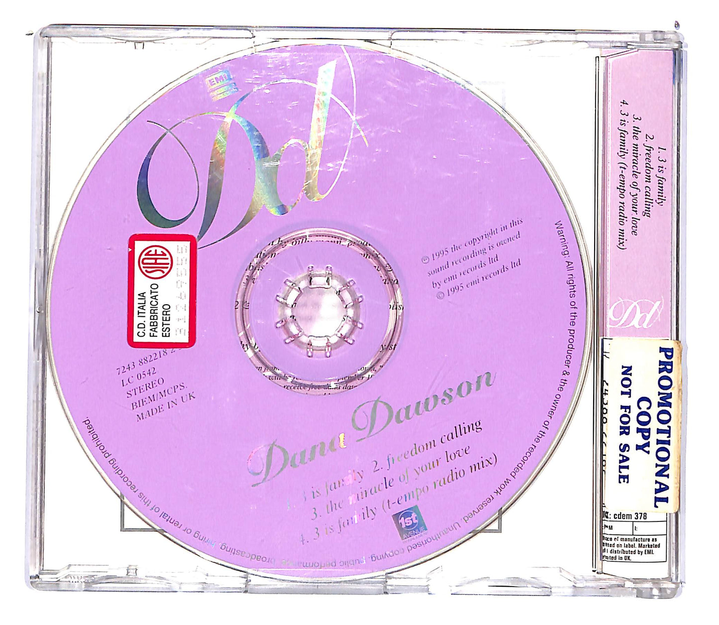 EBOND Dana Dawson - 3 Is Family CD CD102337