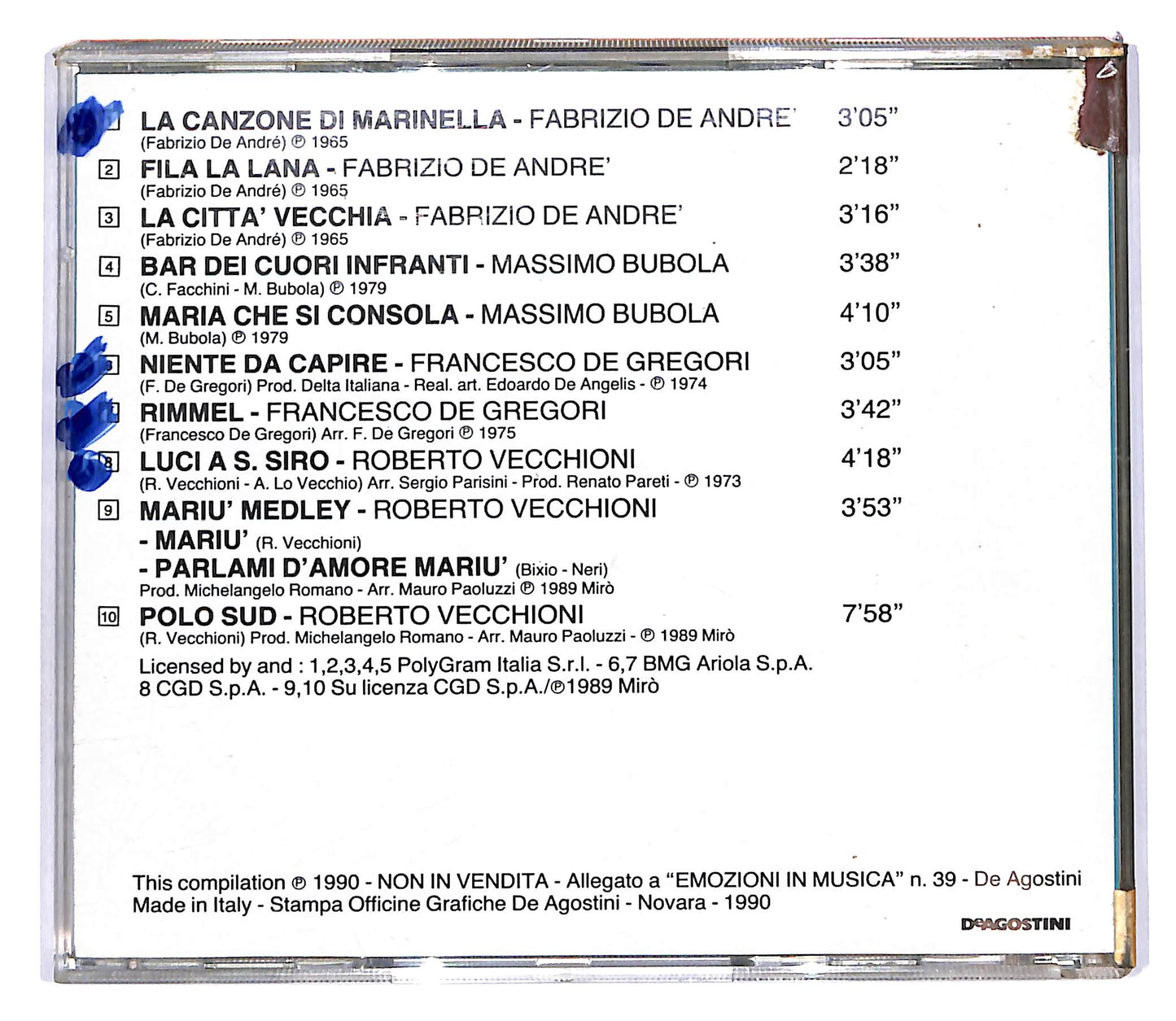 EBOND Various - Lontano In Un Sogno - Emozioni in Musica EDITORIALE CD CD102345