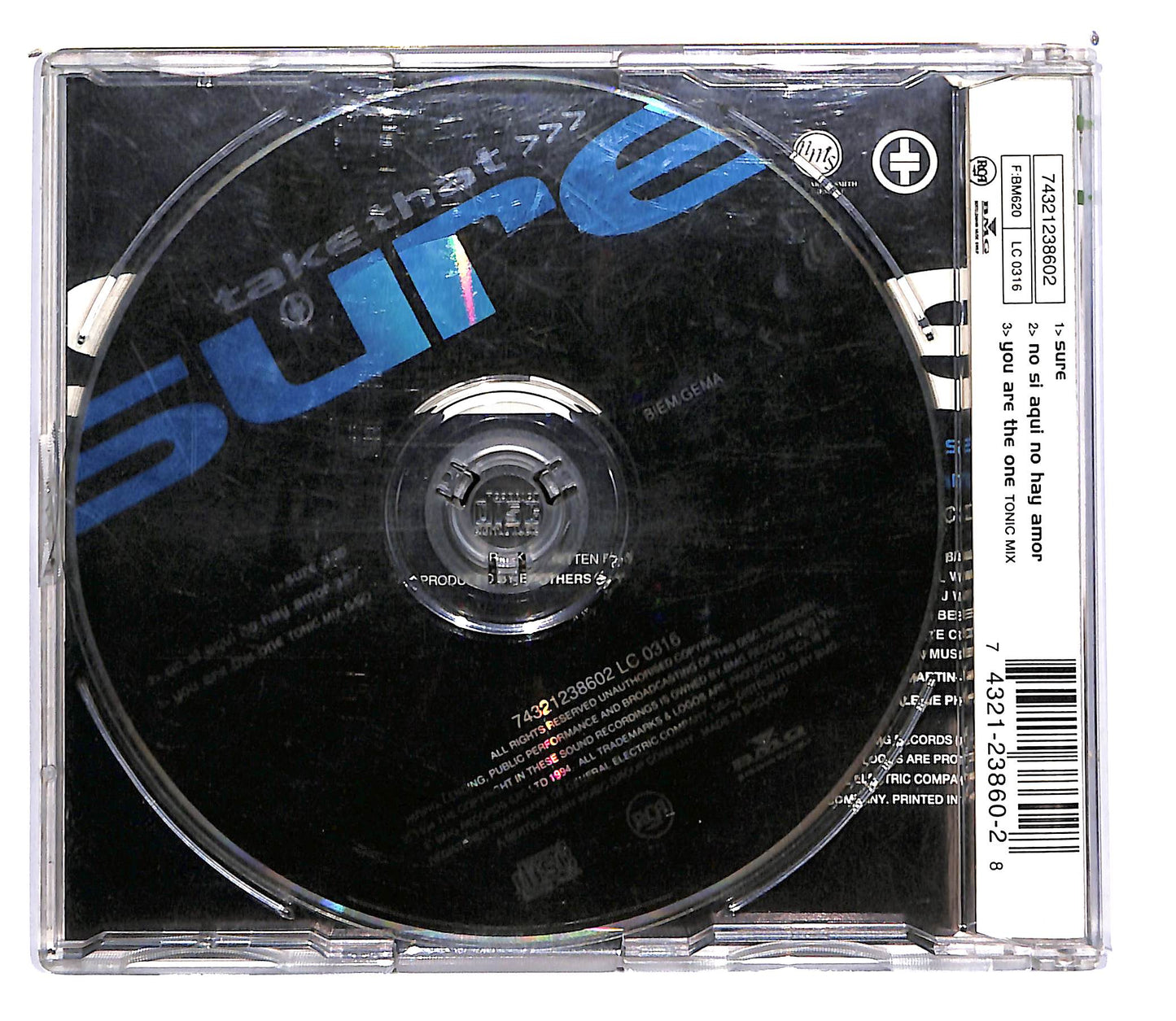 EBOND Take That - Sure CD CD102347