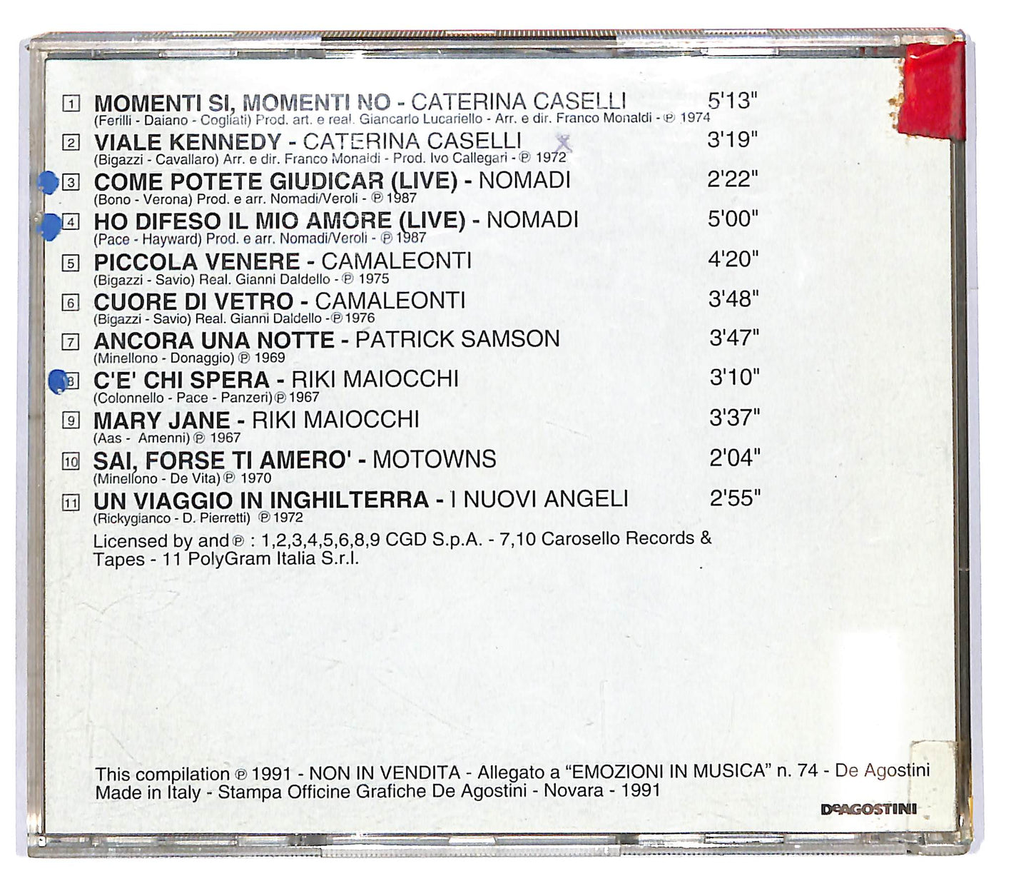 EBOND Various - Ho Difeso Il Mio Amore - Emozioni in musica CD CD102357
