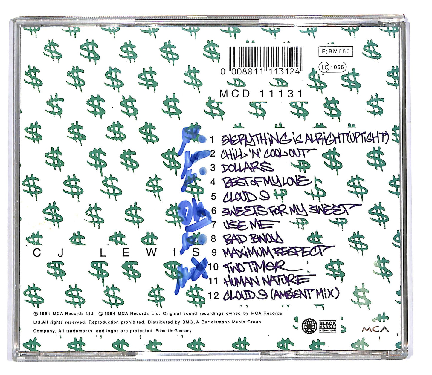 EBOND C.J. Lewis - Dollars CD CD102363