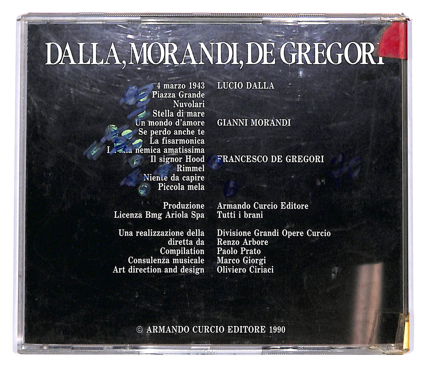 EBOND Various - Dalla, Morandi, De Gregori EDITORIALE CD CD102444