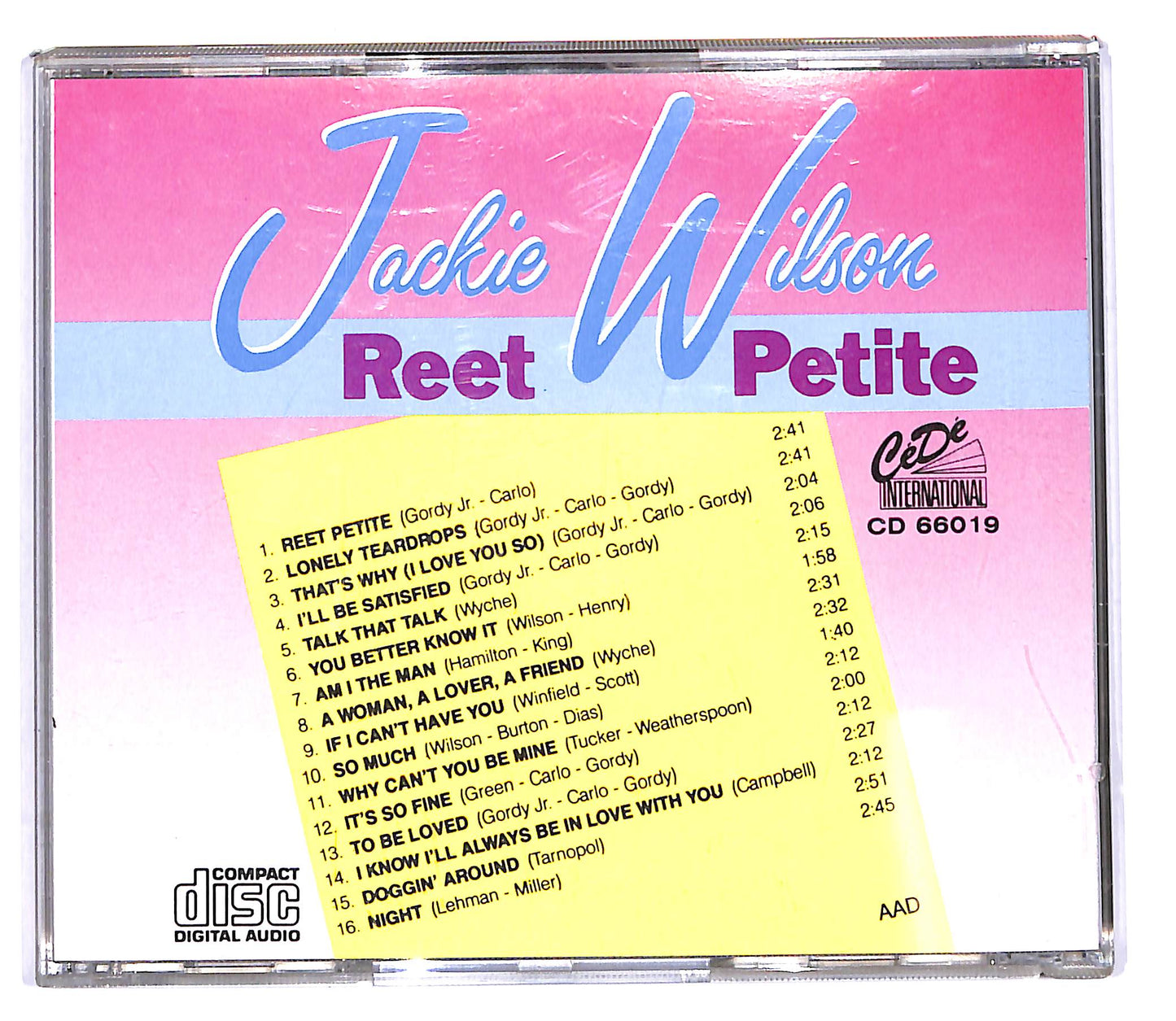 EBOND Jackie Wilson - Reet Petite CD CD102503
