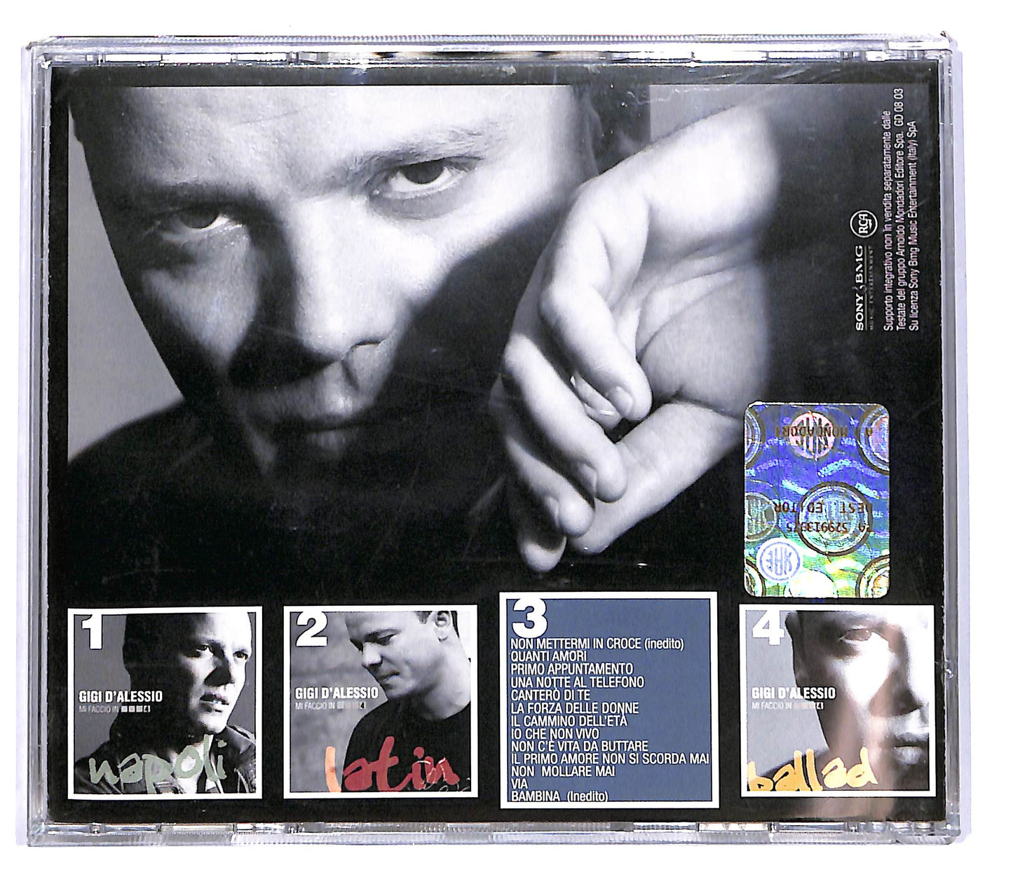 EBOND Gigi D'Alessio - Mi Faccio In Quattro n.3 EDITORIALE CD CD102537