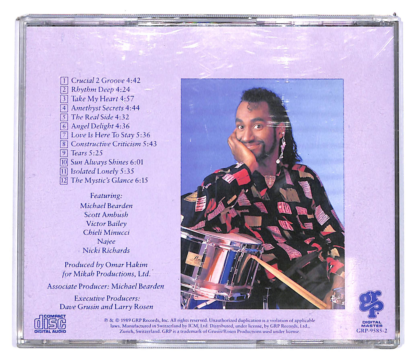 EBOND Omar Hakim - Rhythm Deep CD CD102544