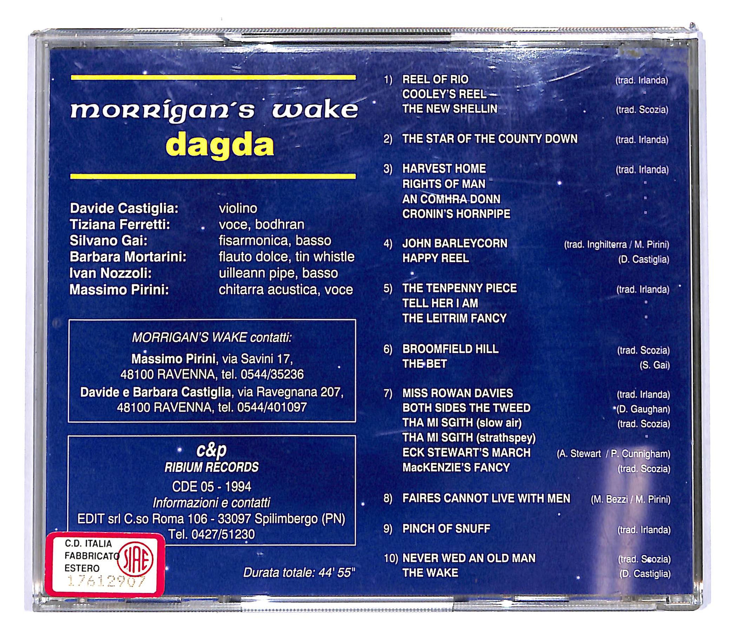 EBOND Morrigan's Wake - Dagda CD CD102557
