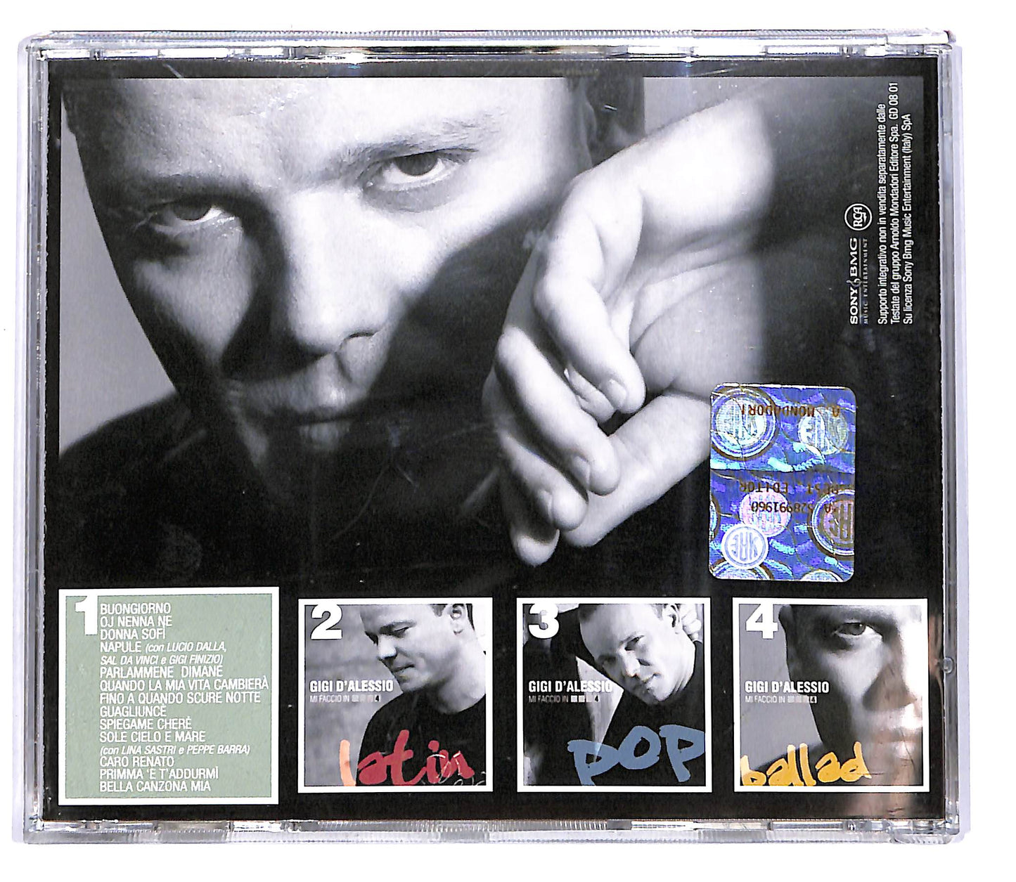 EBOND Gigi D'Alessio - Mi Faccio In Quattro n.1 - Napoli CD CD102602