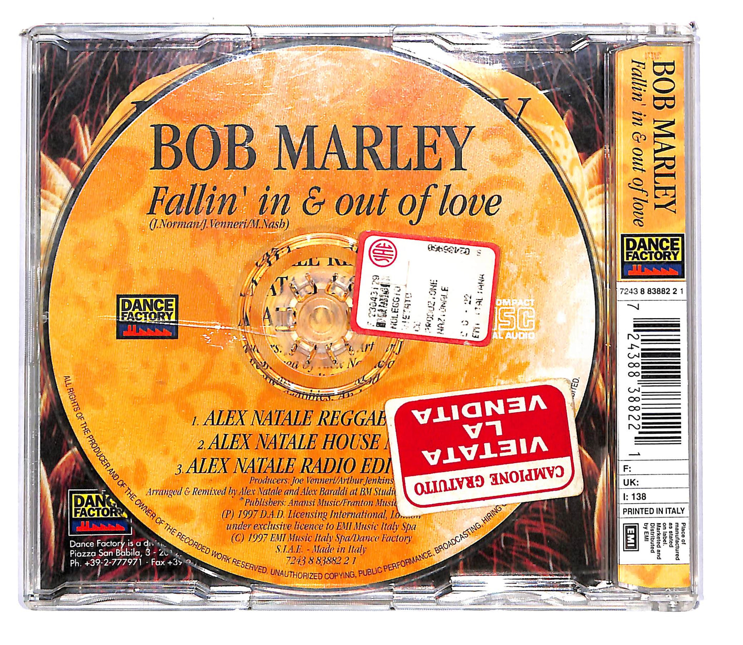EBOND Bob Marley - Fallin' In & Out Of Love CD CD102611
