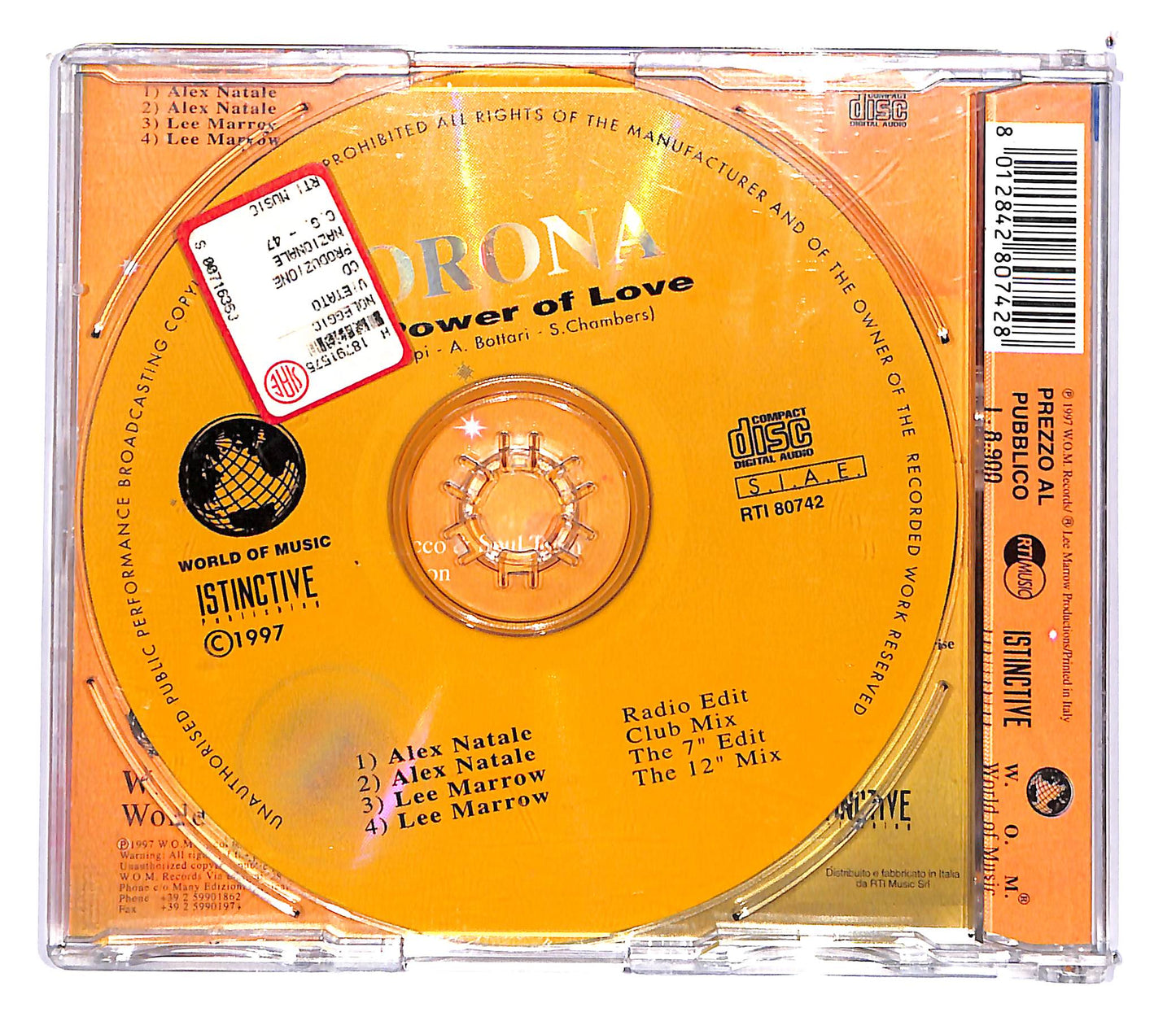 EBOND Corona - The Power Of Love CD CD102617