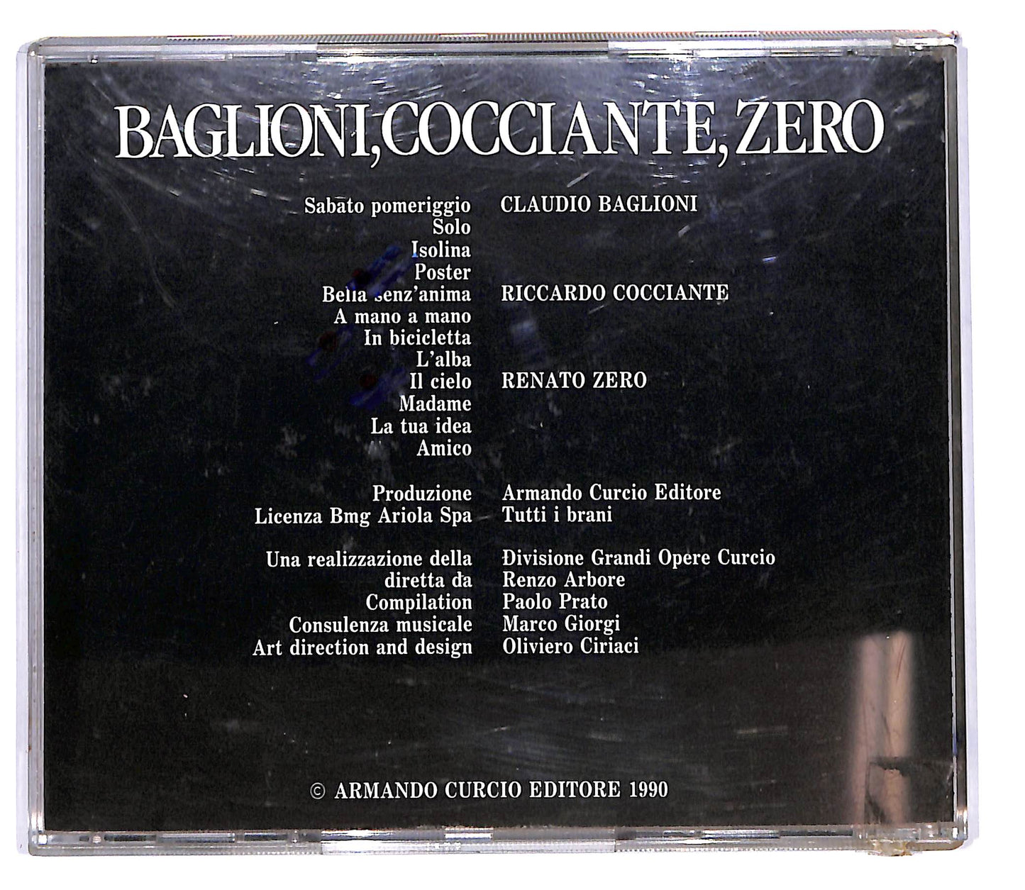 EBOND Various - Baglioni Cocciante Zero EDITORIALE CD CD102633