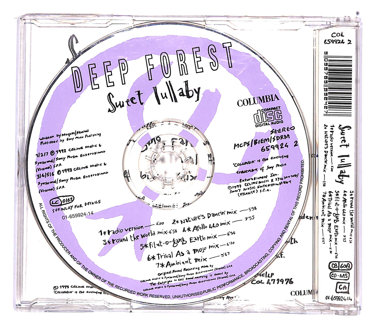 EBOND Deep Forest - Sweet Lullaby CD CD102640
