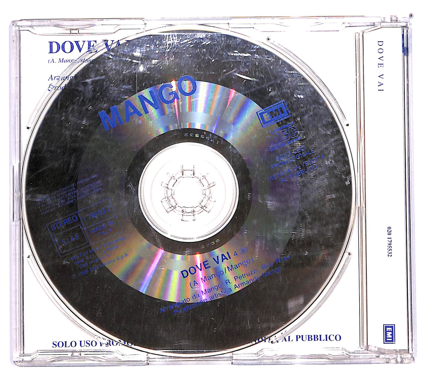 EBOND Mango - Dove Vai CD CD102643