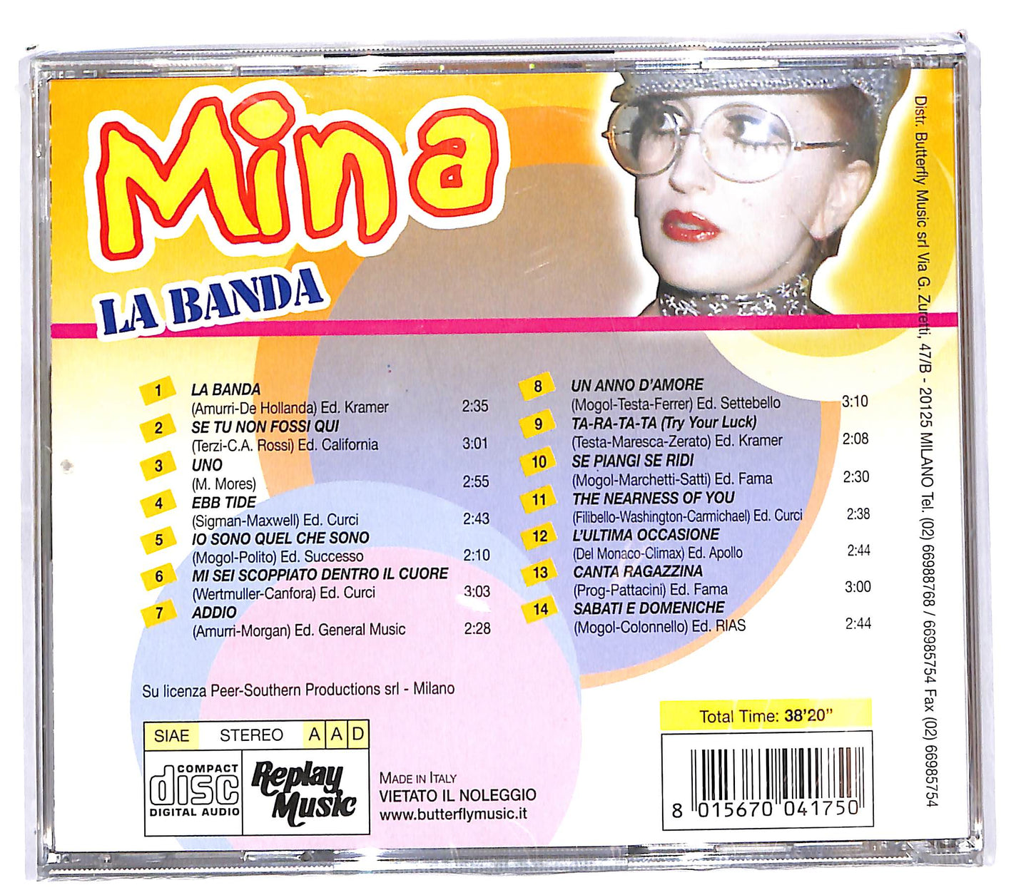 EBOND Mina - La Banda CD CD102757