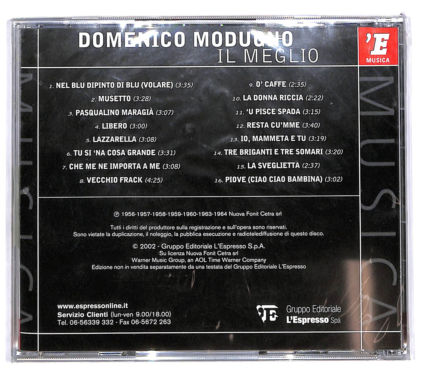 EBOND Domenico Modugno - Il Meglio EDITORIALE CD CD102811