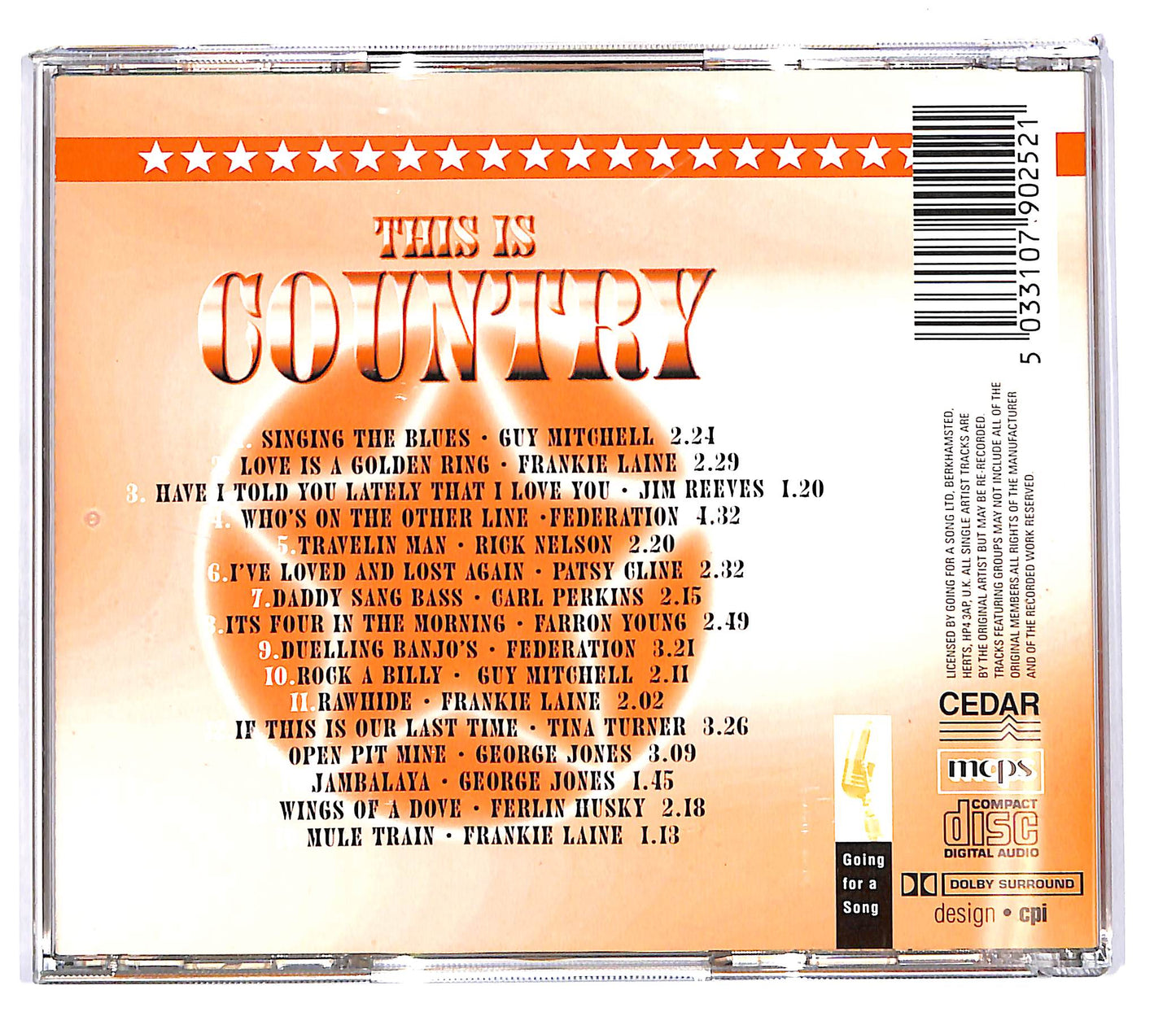 EBOND Various - This Is Country Volume One CD CD102828