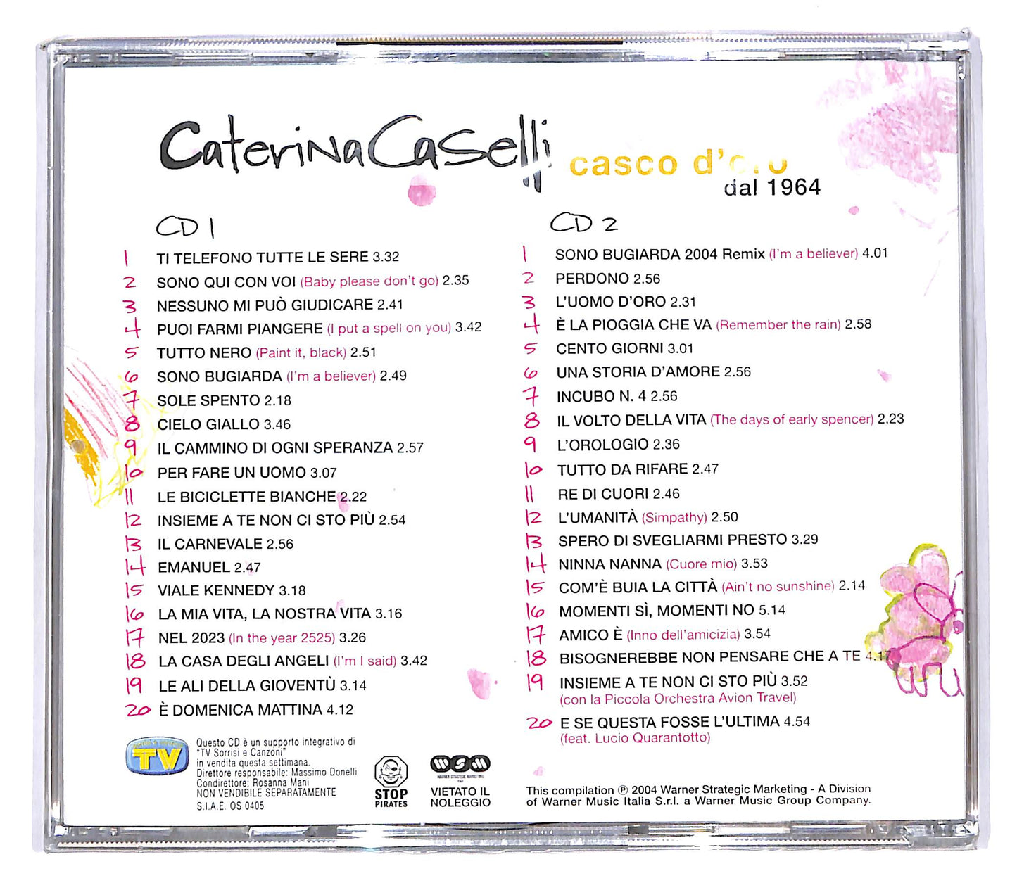 EBOND Caterina Caselli - Casco D'oro Dal 1964 EDITORIALE CD CD102832