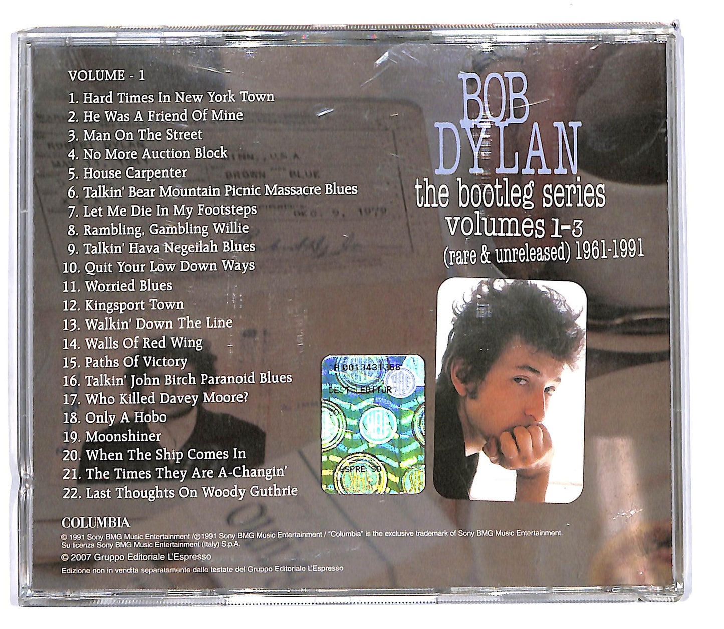 EBOND Bob Dylan –The Bootleg Series Vol 1-3 rare &Unreleased 1961-1991 CD CD102839