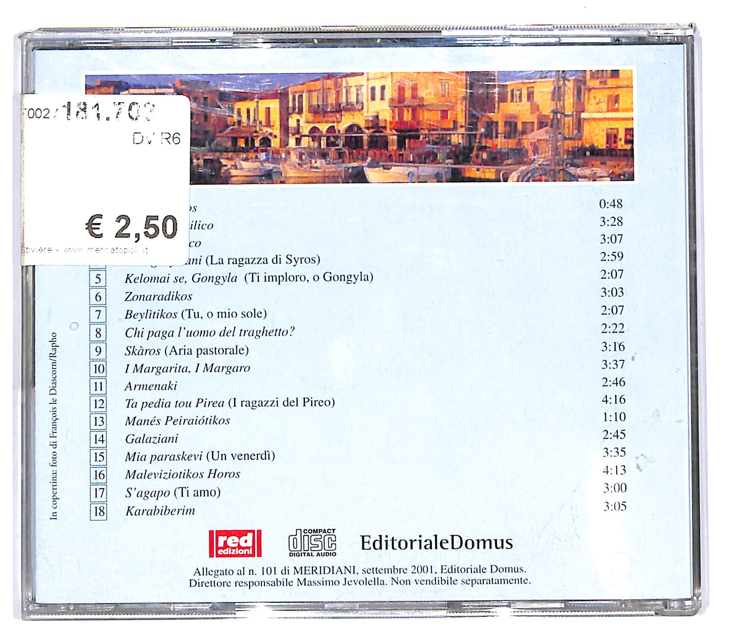 EBOND Various - i suoni di Orfeo EDITORIALE CD CD102861