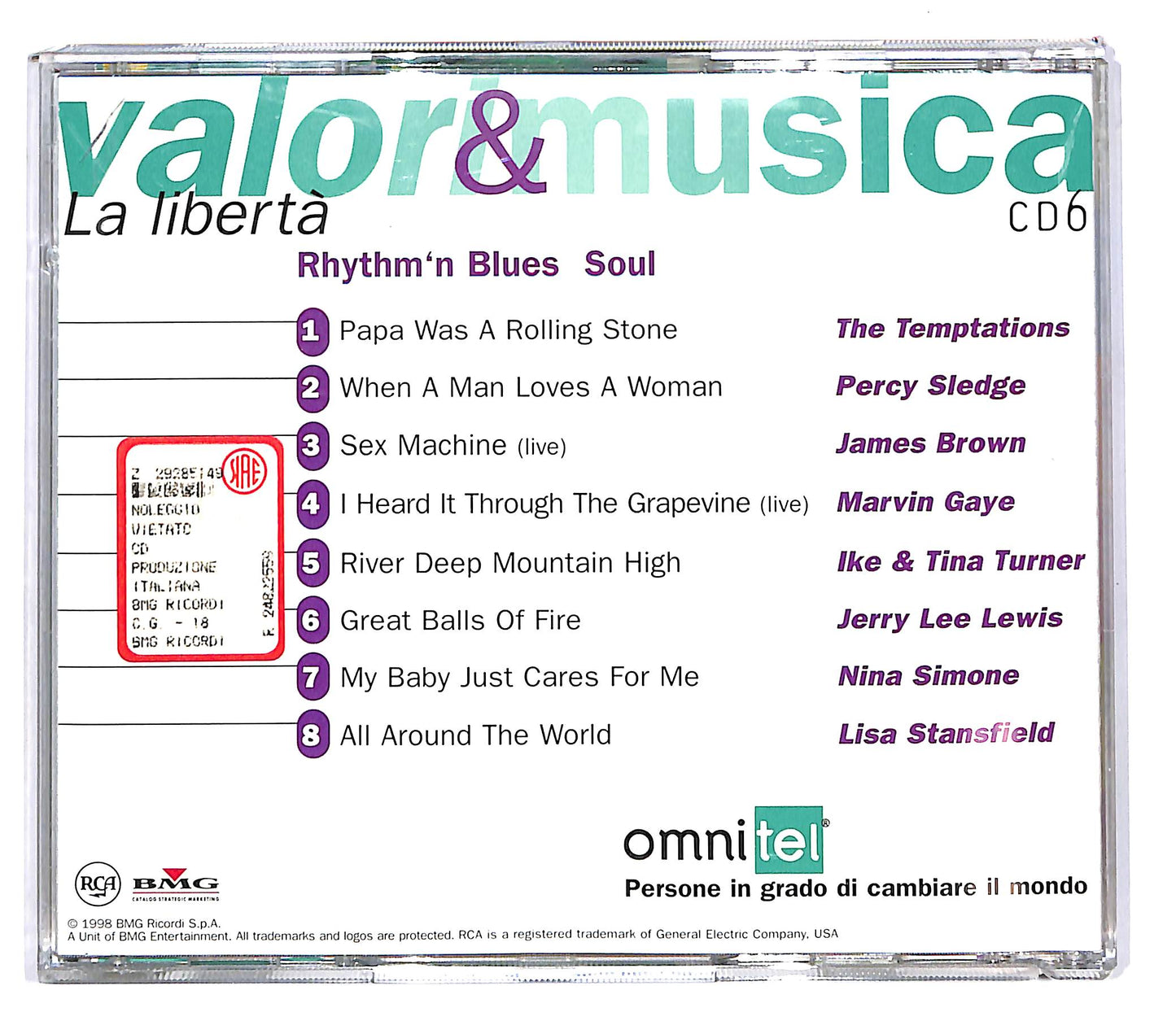 EBOND Various - La Liberta - Rhythm'n Blues Soul vol.6 CD CD102906