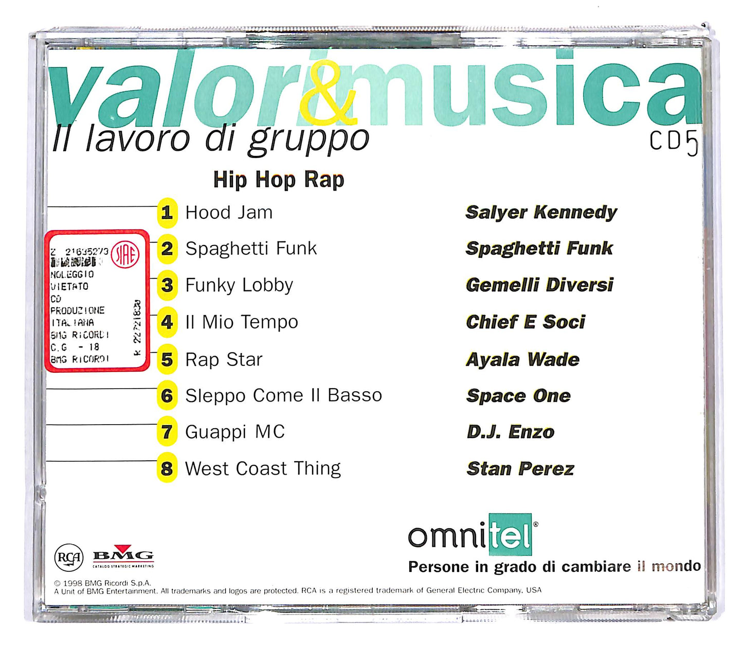 EBOND Various - Il Lavoro Di Gruppo - Hip Hop & Rap CD CD102912